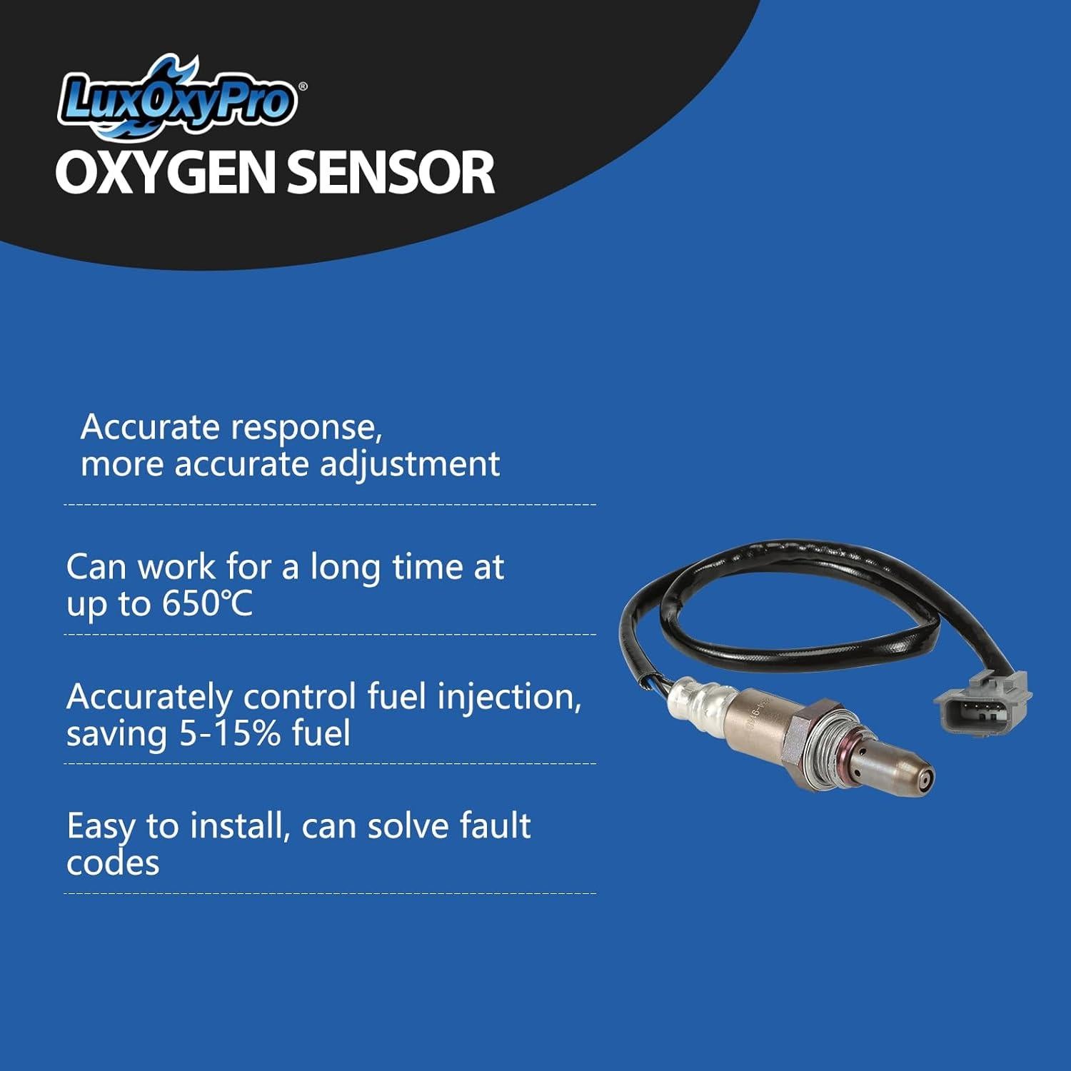 Sensor de Oxígeno LuxOxyPro para Nissan e Infiniti 2015-2022