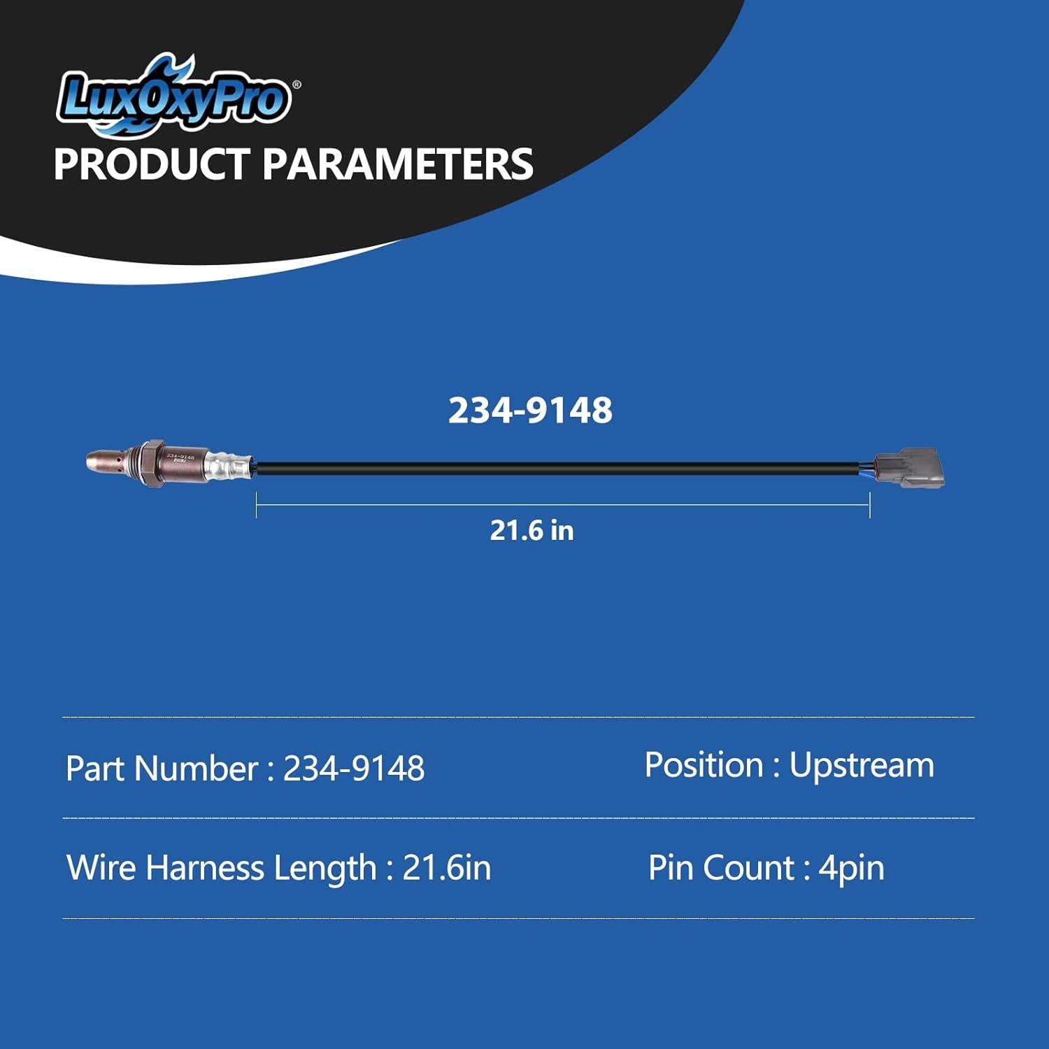 Sensor de Oxígeno LuxOxyPro para Nissan e Infiniti 2015-2022