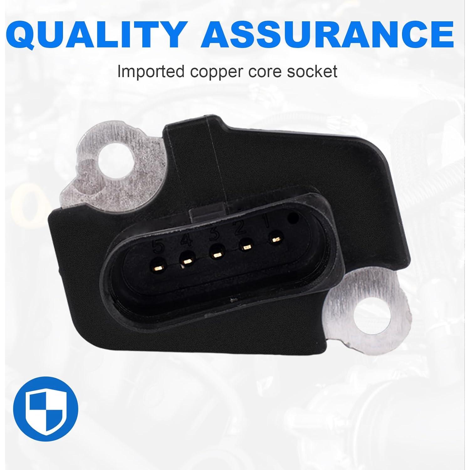 Sensor de Flujo de Aire Masivo Yeoflagtrade MAF para Audi y VW