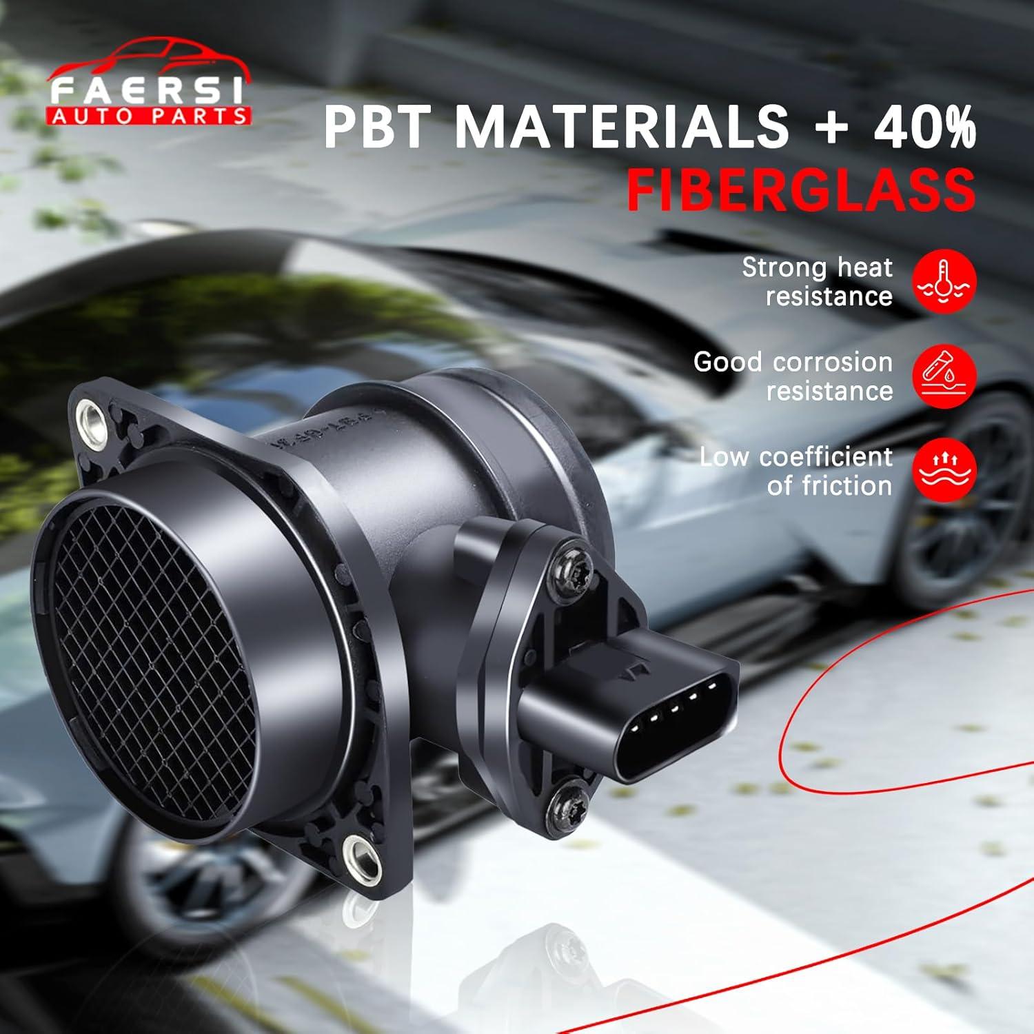 Sensor de Flujo de Aire Masivo FAERSI 06A906461A para VW