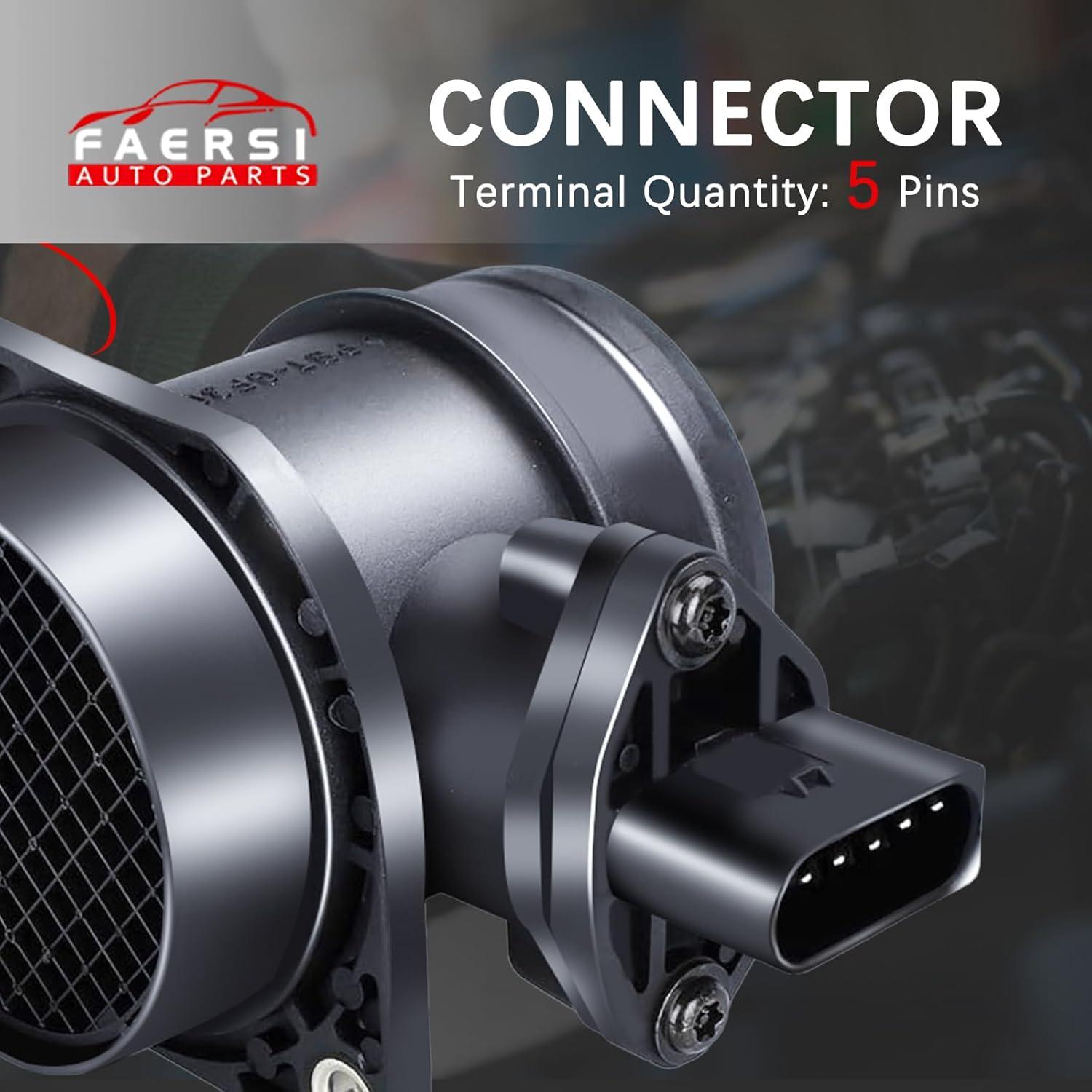 Sensor de Flujo de Aire Masivo FAERSI 06A906461A para VW