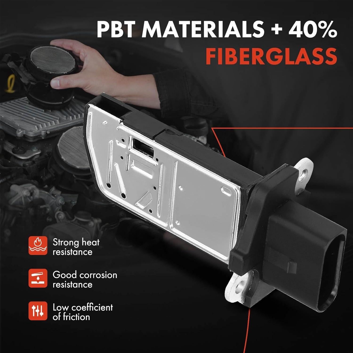 Sensor de flujo de aire A-Premium 5 pines para Audi y Volkswagen