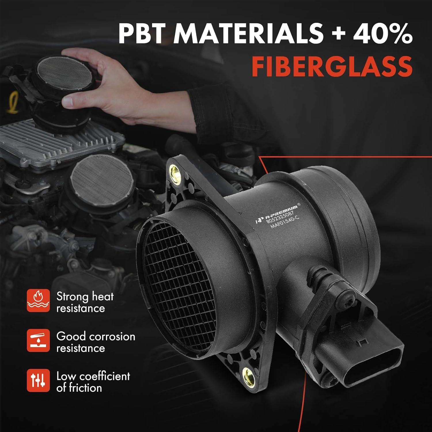 Sensor de Flujo de Aire Masivo A-Premium 5 Pines 1.8-2.0L VW