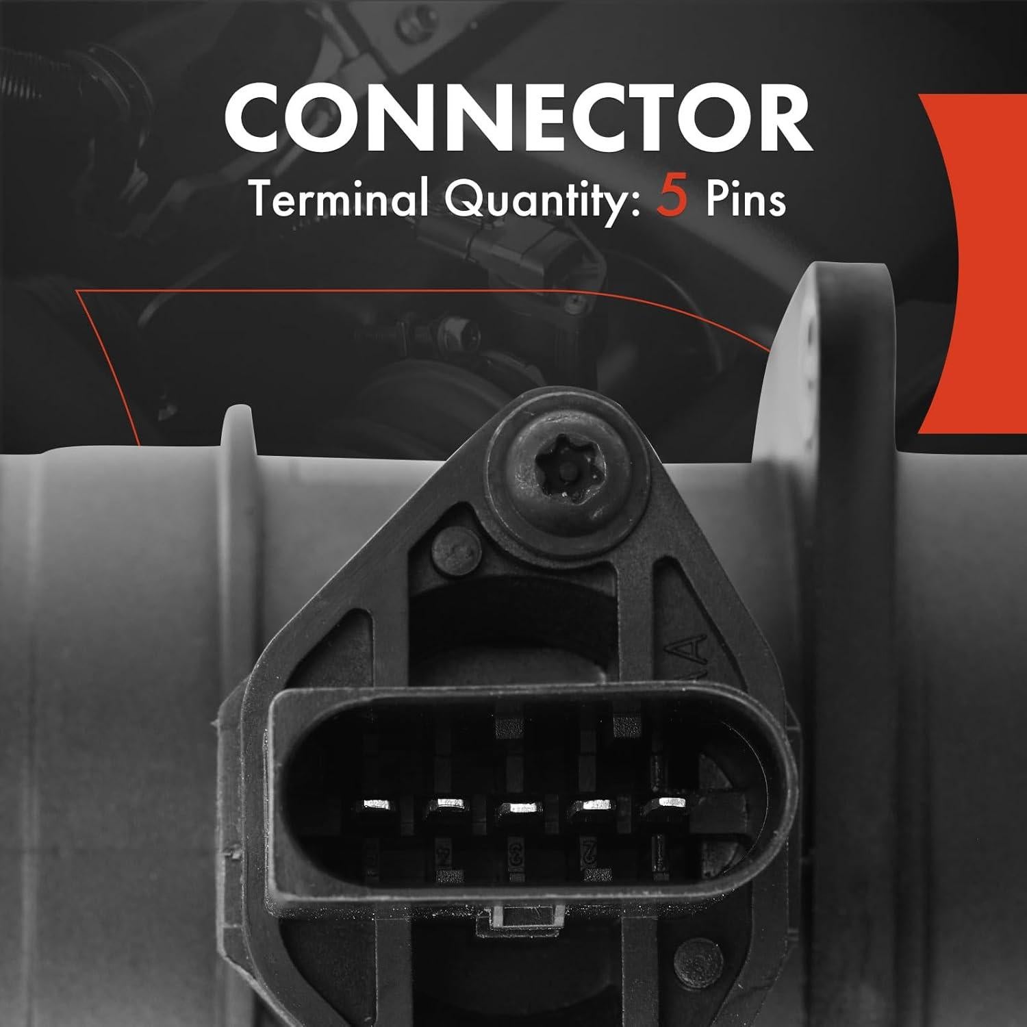 Sensor de Flujo de Aire Masivo A-Premium 5 Pines 1.8-2.0L VW