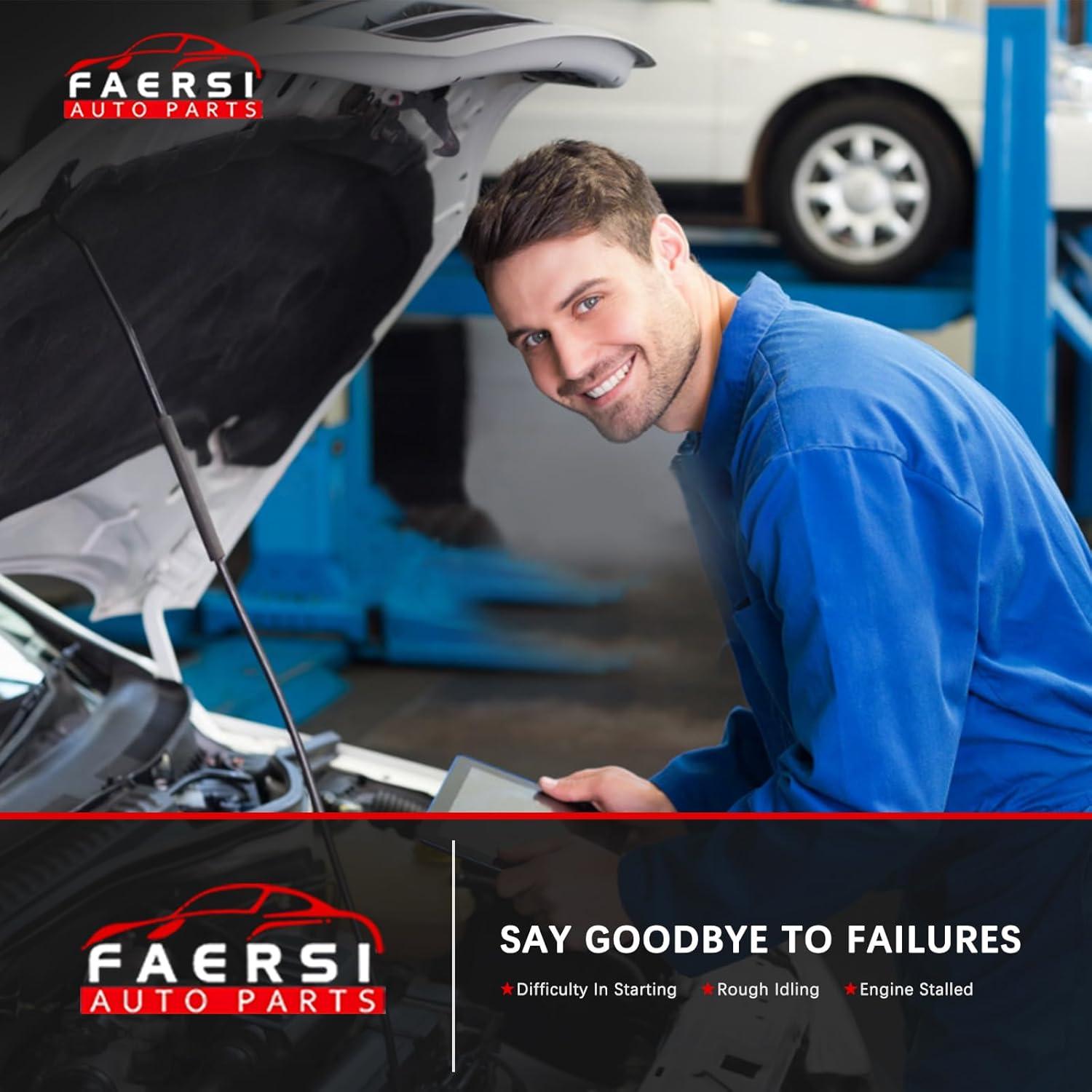 Sensor de flujo de aire masivo FAERSI 06A906461L para Audi y VW