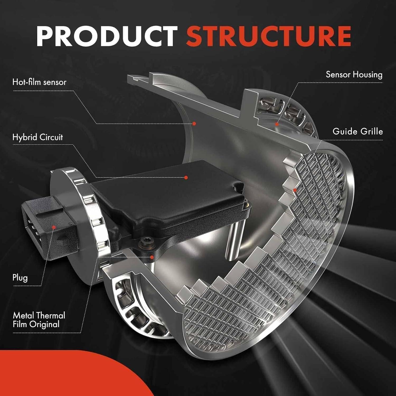 Sensor de flujo de aire A-Premium 5 Pines para BMW 2007-2014