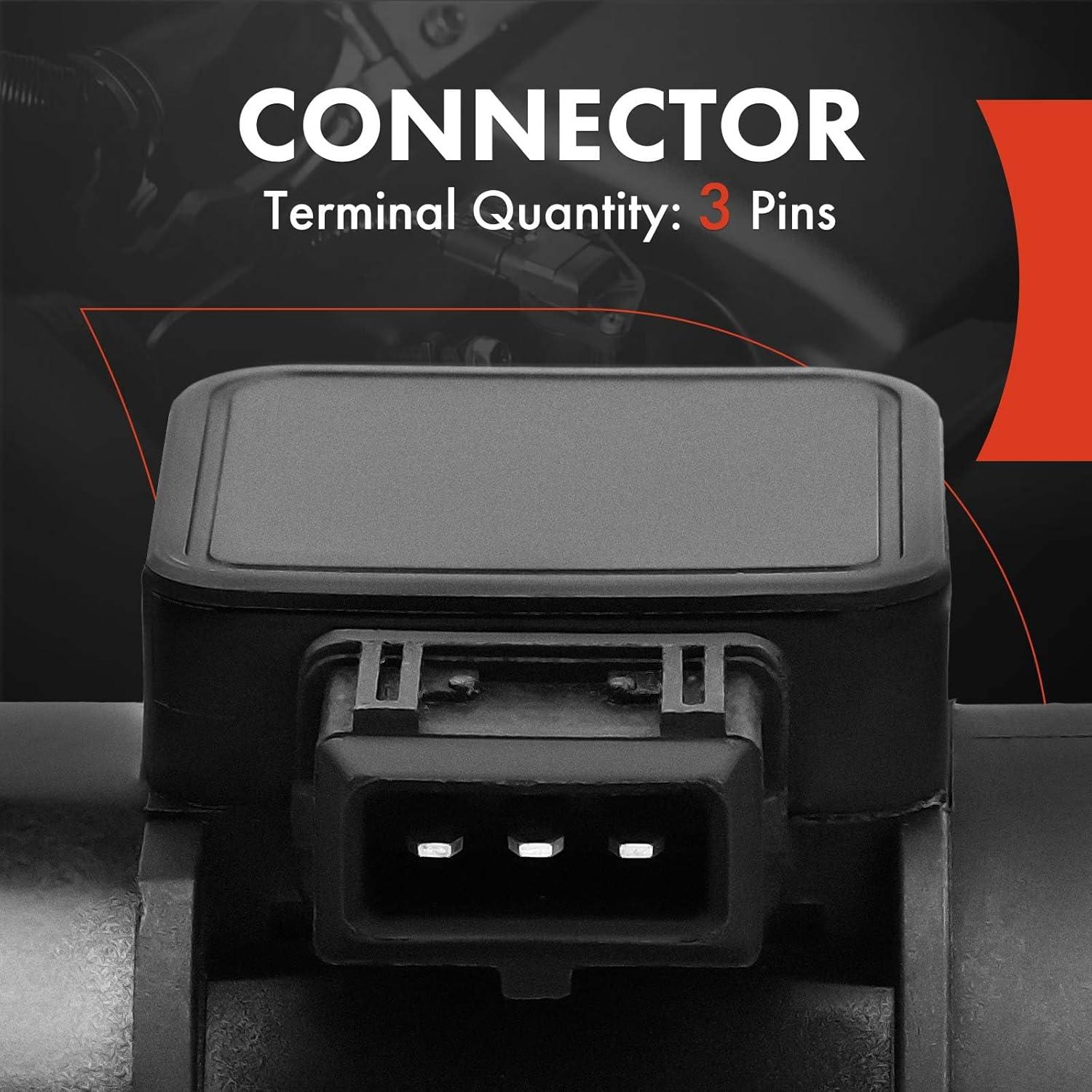 Sensor de flujo de aire A-Premium 3 pines para BMW 2.5L 2.8L