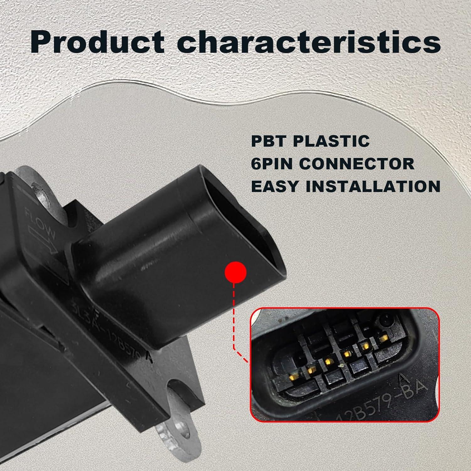 Sensor de Flujo de Aire MAF CmeRto MAF0012 Compatible Ford