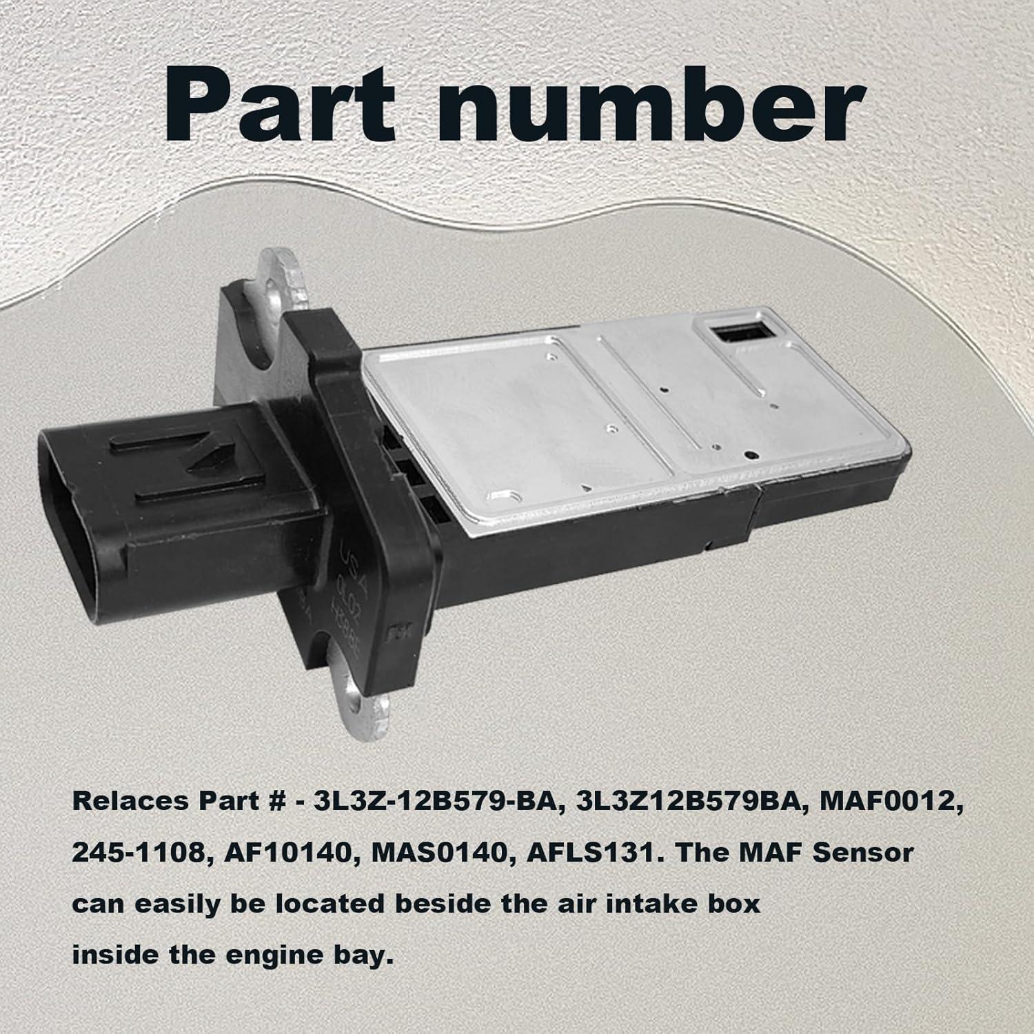 Sensor de Flujo de Aire MAF CmeRto MAF0012 Compatible Ford