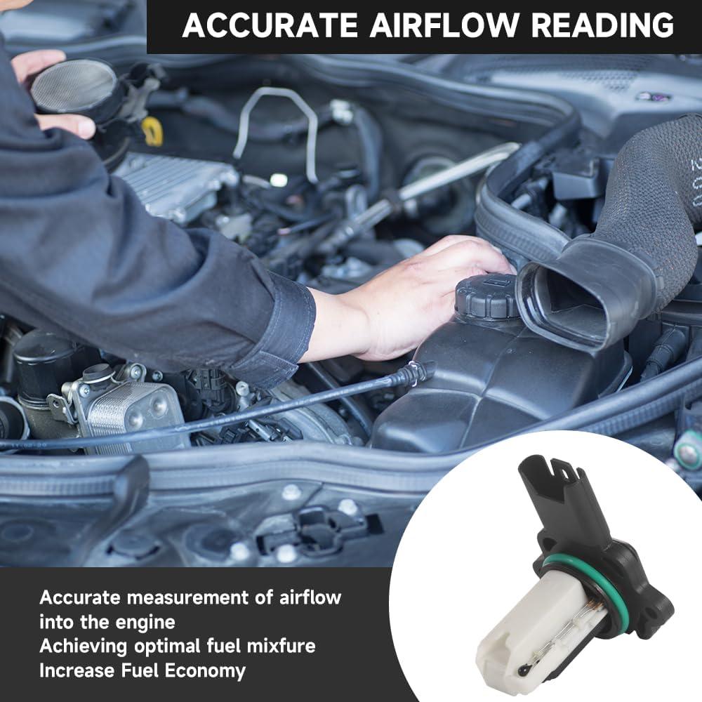 Sensor de flujo de aire masivo YOLLKY 5WK97502 para BMW