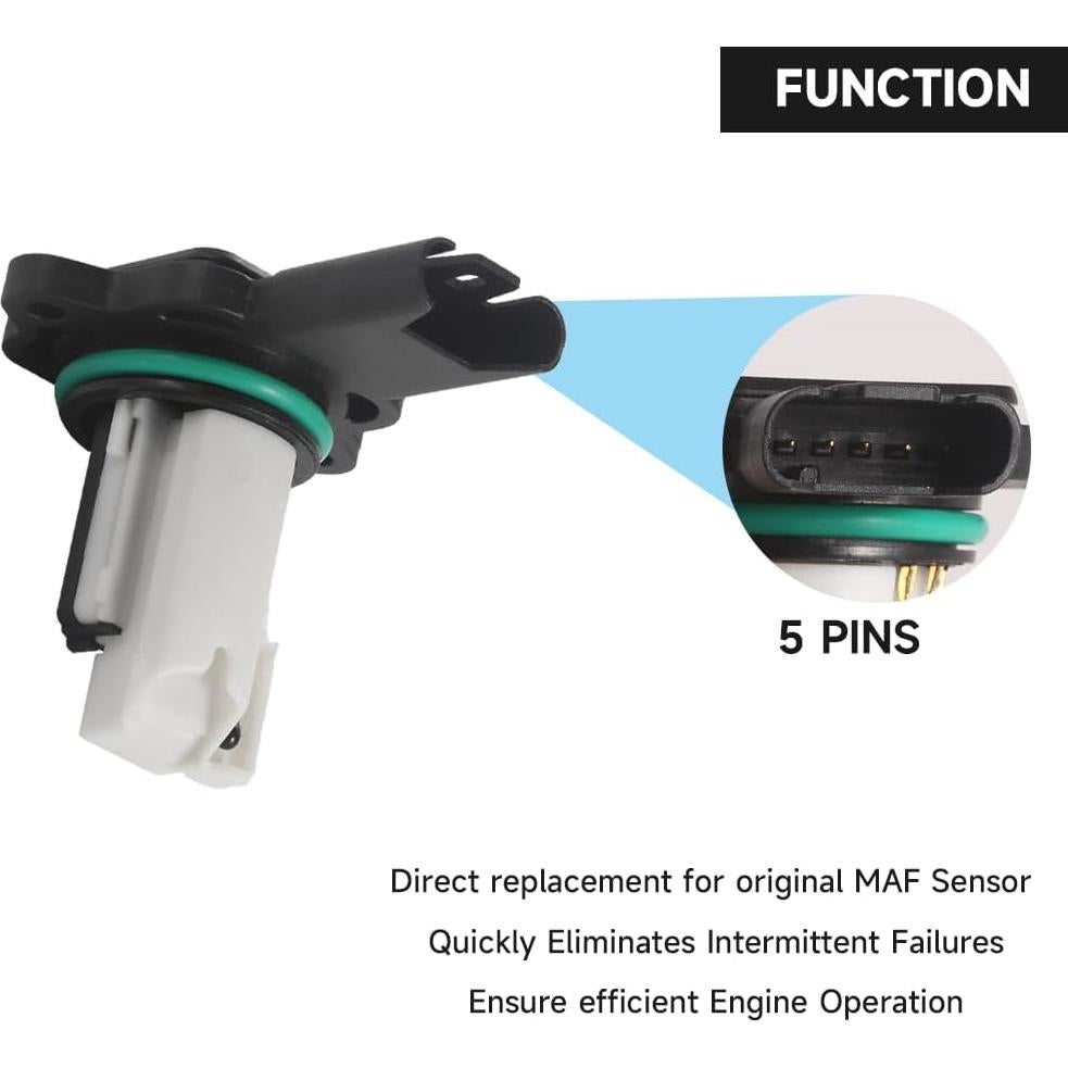 Sensor de flujo de aire masivo YOLLKY 5WK97502 para BMW