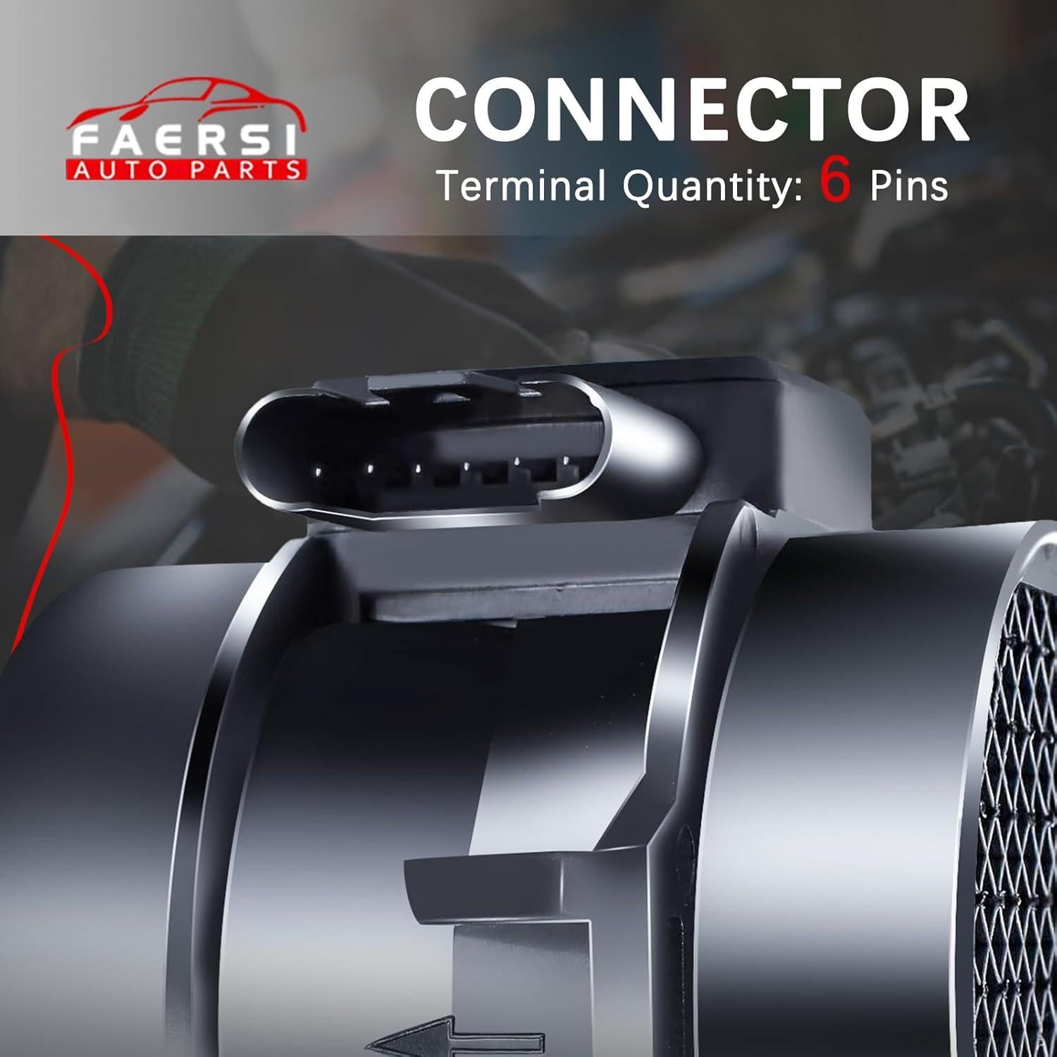 Sensor de Flujo de Aire Masivo FAERSI MAF para BMW 325Ci 325i X3 Z4