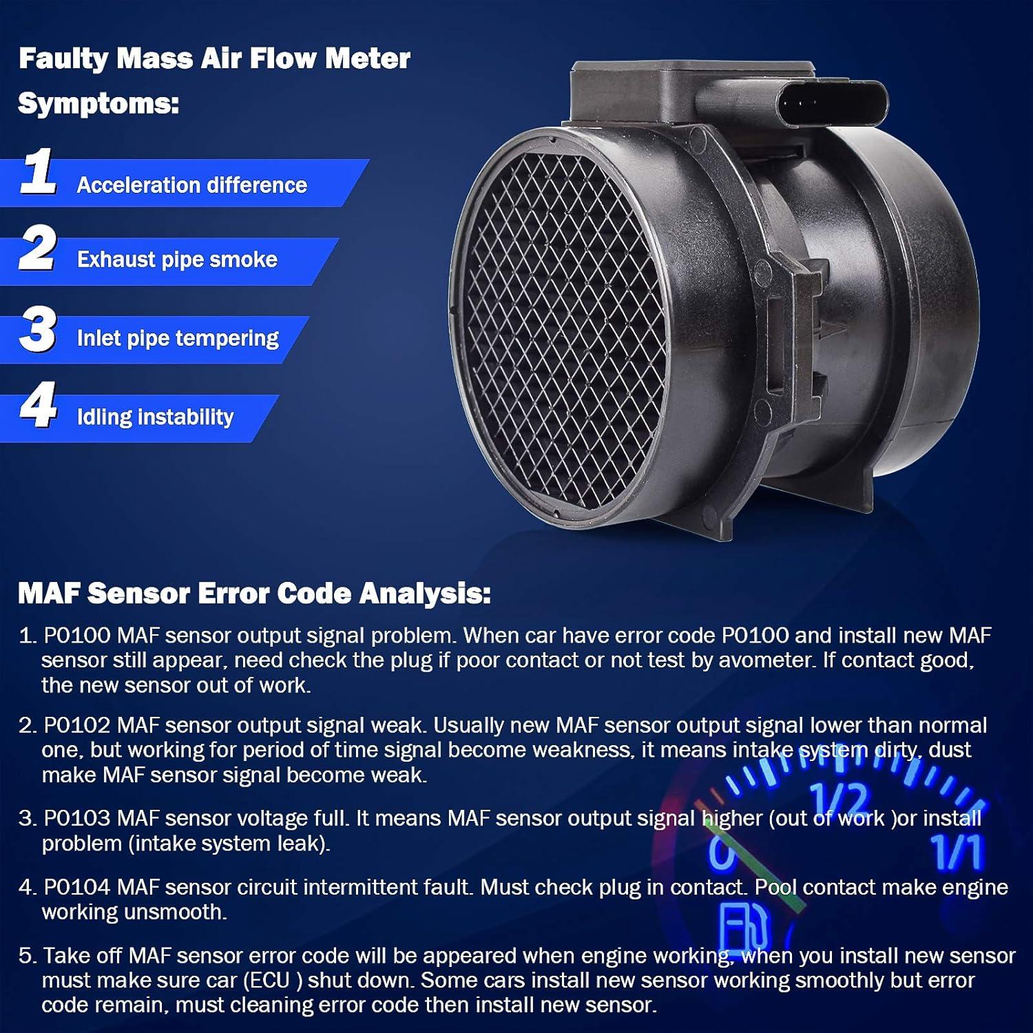 Sensor de Flujo de Aire Masivo FAERSI MAF para BMW 325Ci 325i X3 Z4