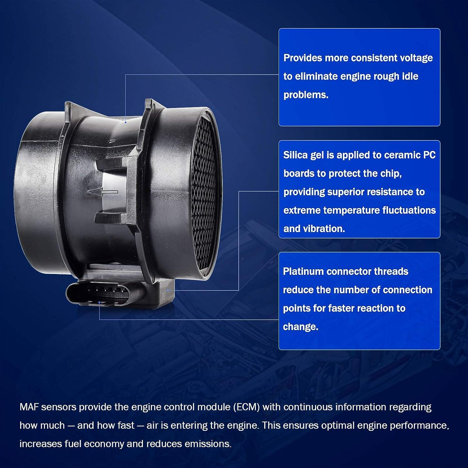 Sensor de Flujo de Aire Masivo FAERSI MAF para BMW 325Ci 325i X3 Z4