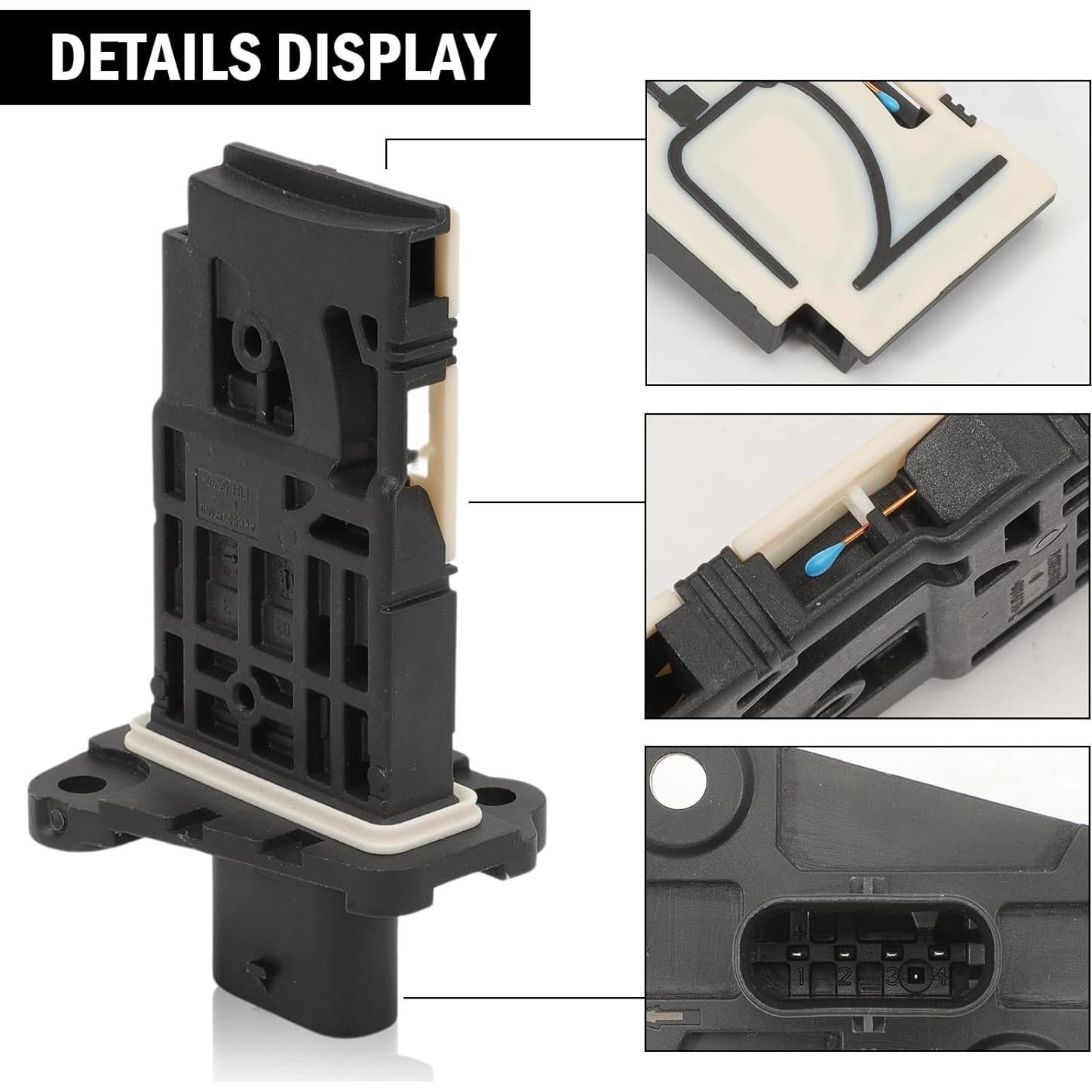 Sensor de Flujo de Aire Masivo GNXFixt 2451616 para Ram 2500/3500/4500/5500