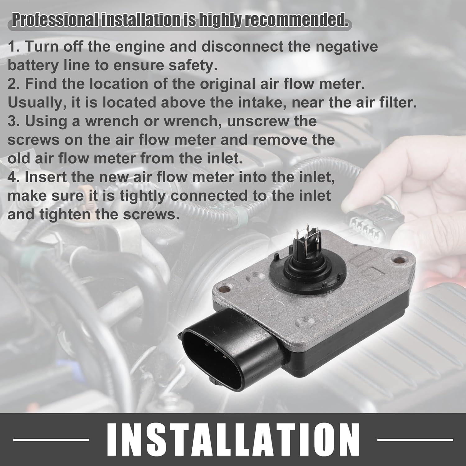 Sensor MAF A ABSOPRO F37F-12B579-DA para Ford Ranger 93-94