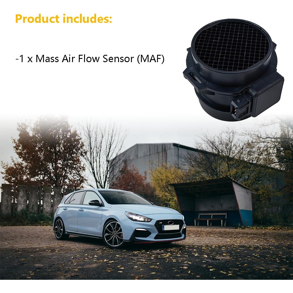 Sensor de Flujo de Aire Masivo MAF LLNSEAUTO Compatible BMW y Hyundai