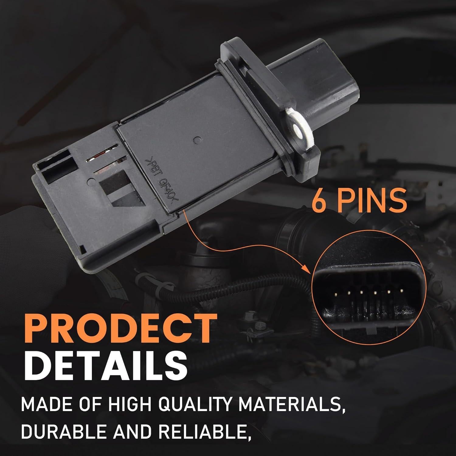 Sensor de Flujo de Aire Masivo Automost AFLS-131 para Ford y Mazda