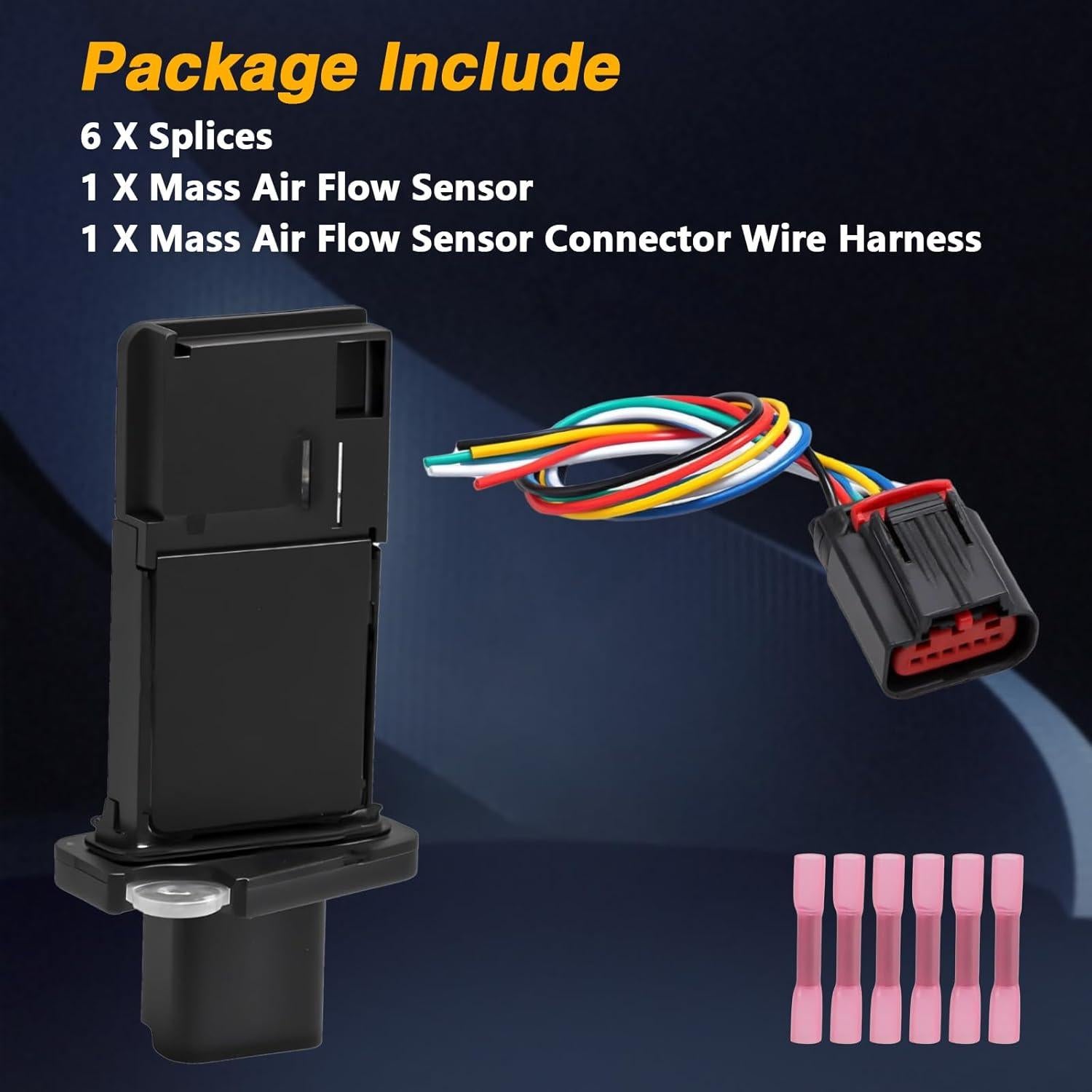 Sensor de Flujo de Aire Masivo MAF HIMARKLIF ASAFS79BA Compatible Ford