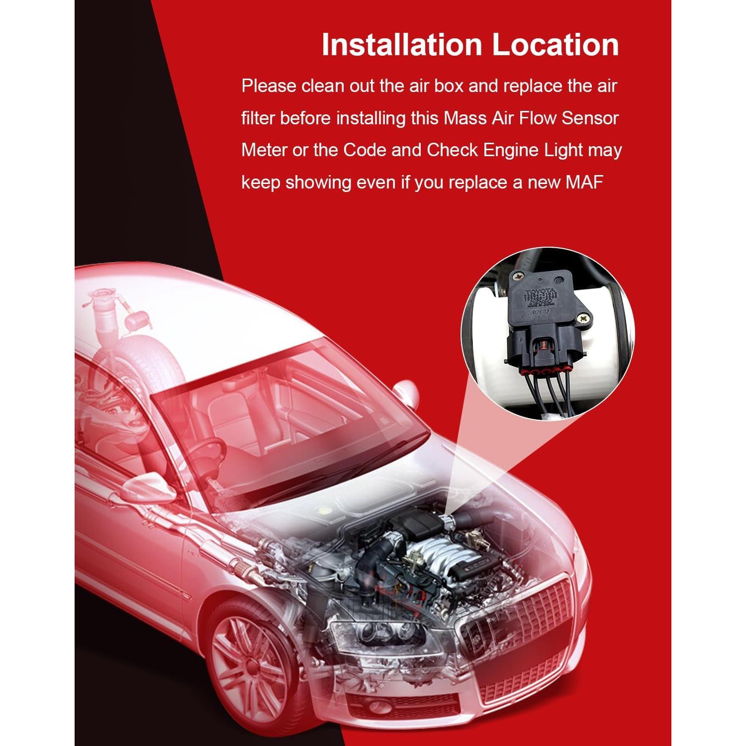 Sensor de Flujo de Aire Masivo GDSMOTU MR985187 para Lancer 2.0L