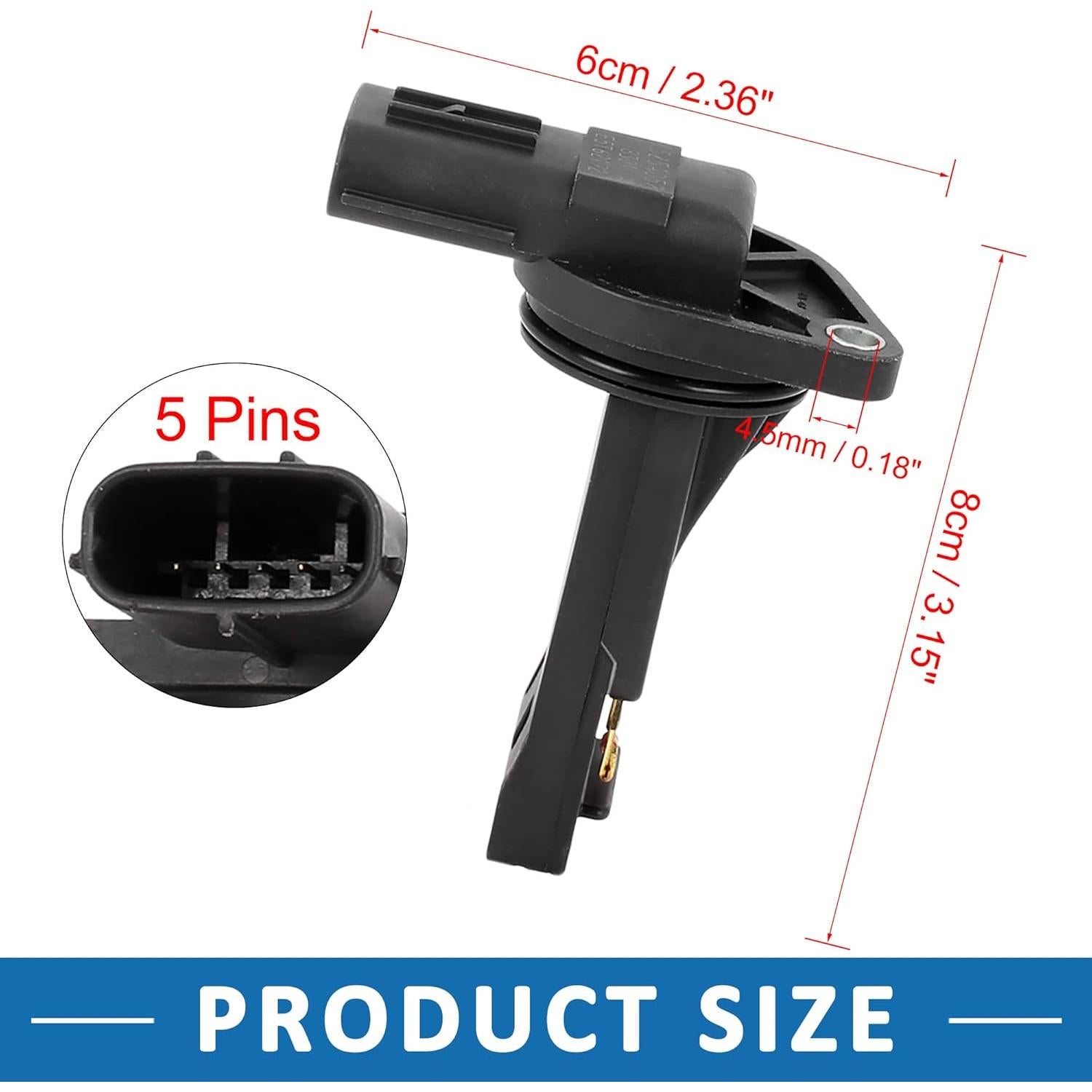 Sensor de Flujo de Aire Masivo ABSOPRO 1525A031 para Mitsubishi Outlander 2014-2016