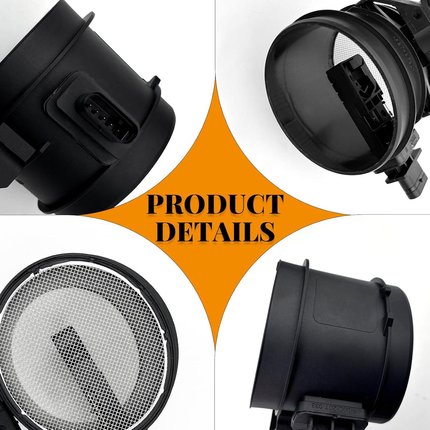 Sensor de Flujo de Aire Masivo Pleoos A2730940548 Compatible Mercedes-Benz