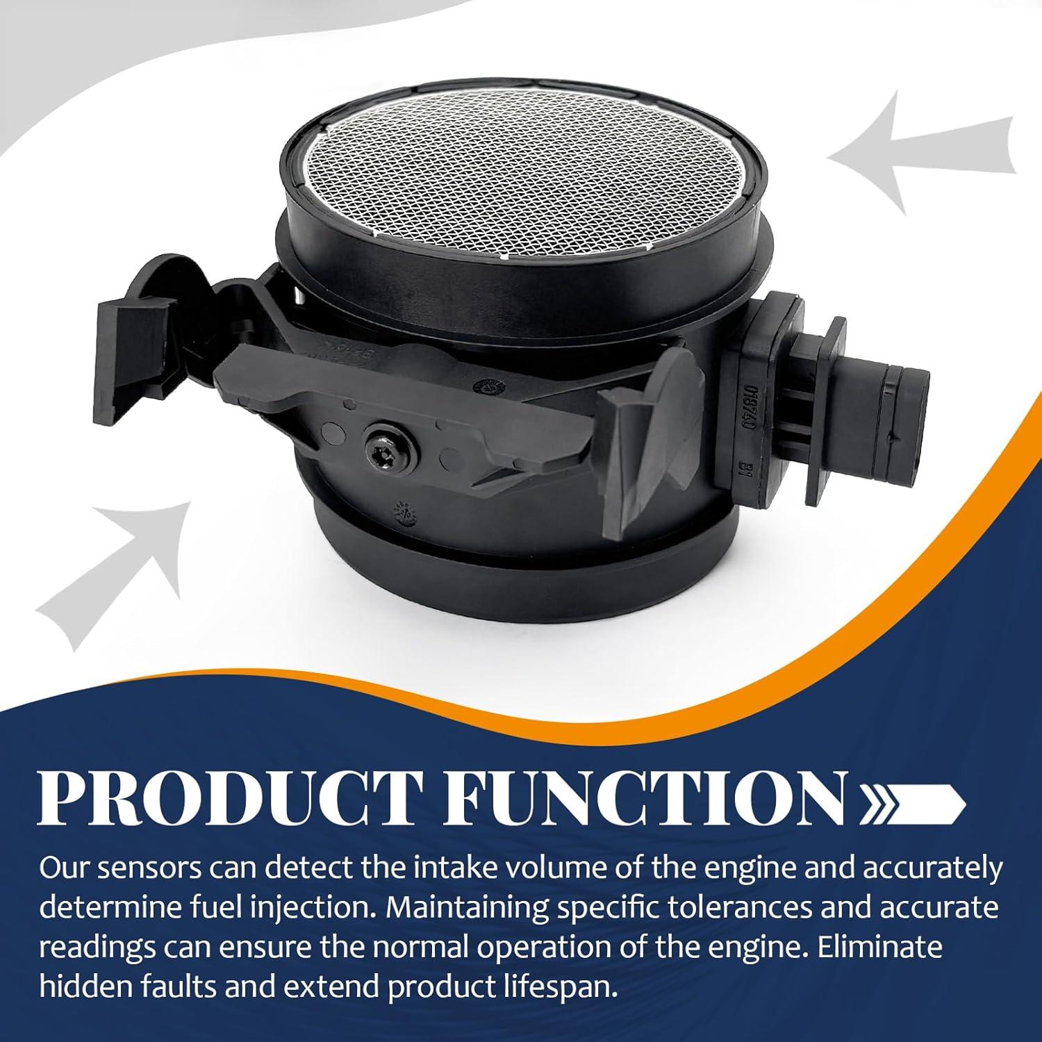 Sensor de Flujo de Aire Masivo Pleoos A2730940548 Compatible Mercedes-Benz