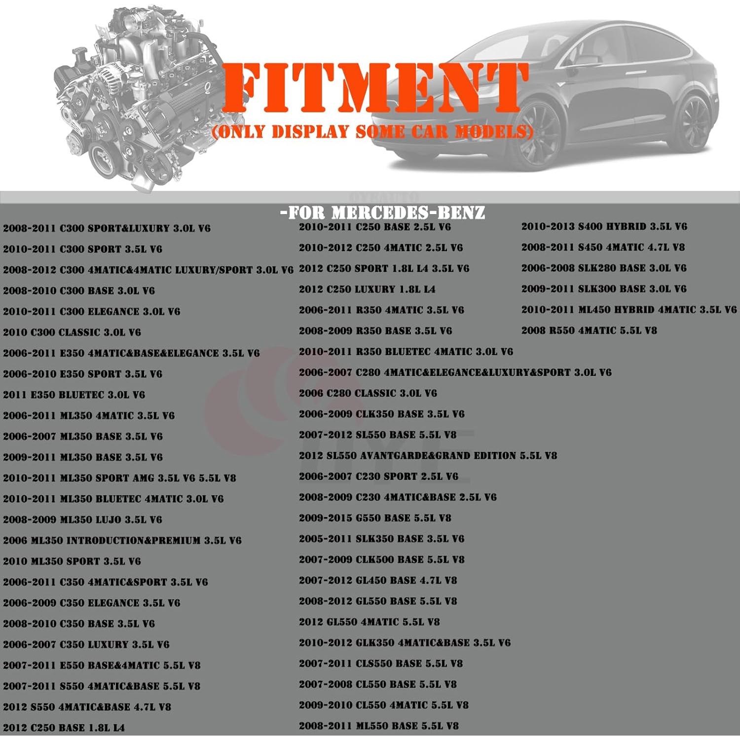 Sensor de Flujo de Aire Masivo OYEAUTO 0280218190 para Mercedes-Benz