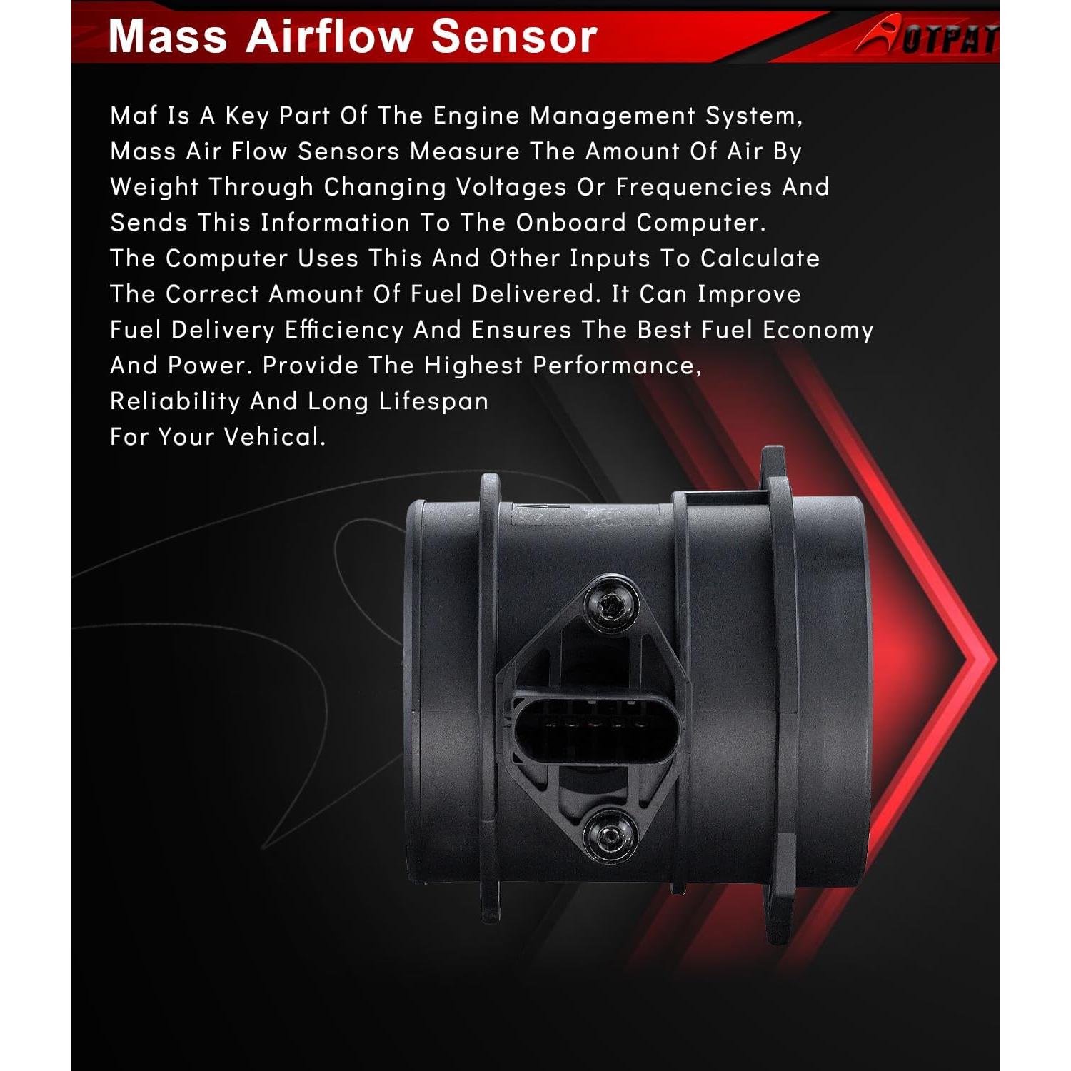 Sensor de Flujo de Aire Masivo AOTPAT A1130940048 para Mercedes-Benz