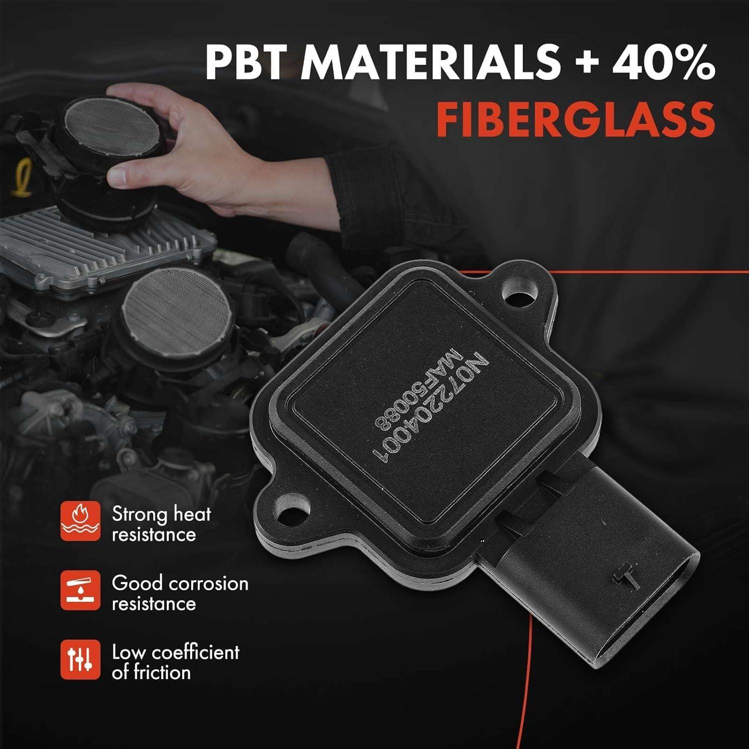 Sensor de Flujo de Aire Masivo A-Premium 4 Pines para BMW