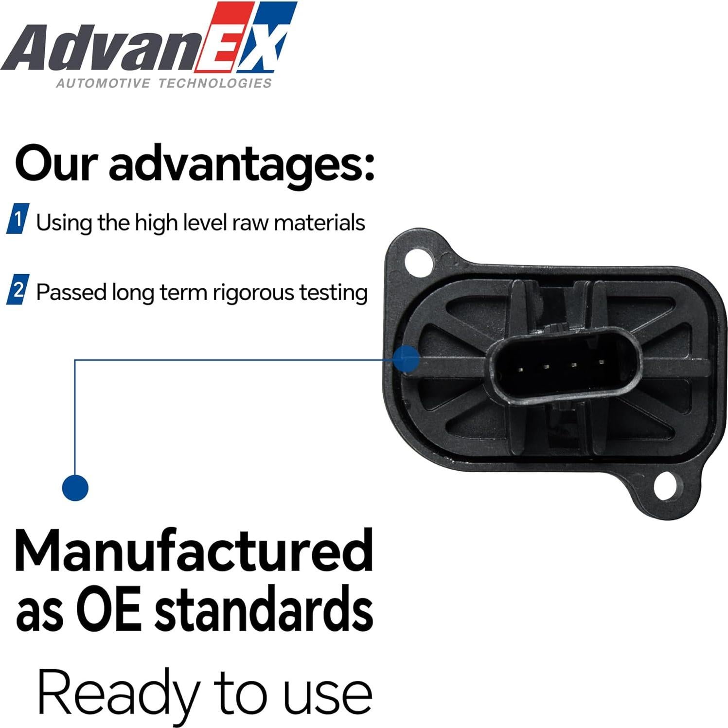 Sensor de Flujo de Aire Masivo AdvanEX HX-25402 para BMW