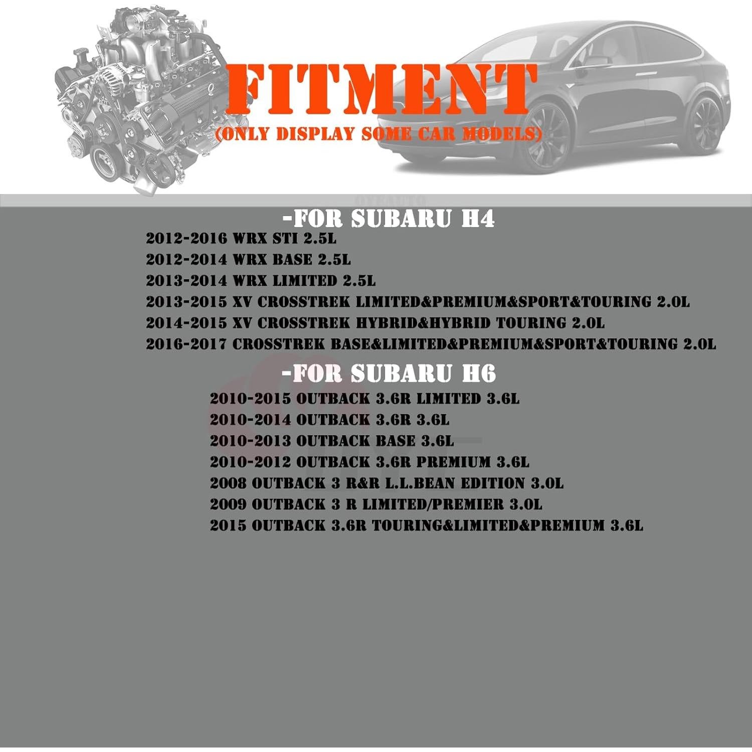 Sensor de Flujo de Aire Masivo OYEAUTO 22680-AA380 para Subaru