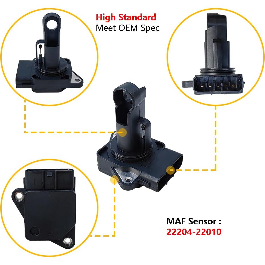 Sensor de Flujo de Aire Masivo MAF LLNSEAUTO 22204-22010