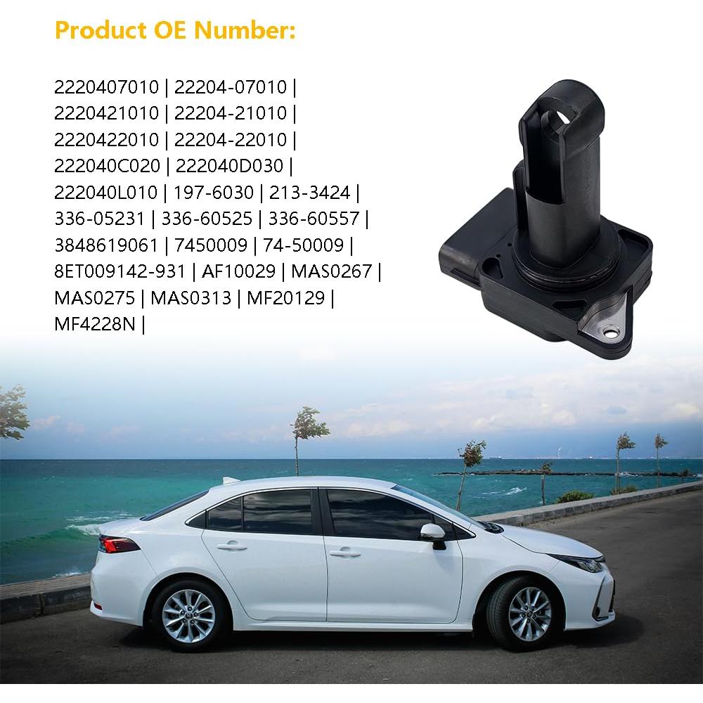 Sensor de Flujo de Aire Masivo MAF LLNSEAUTO 22204-22010