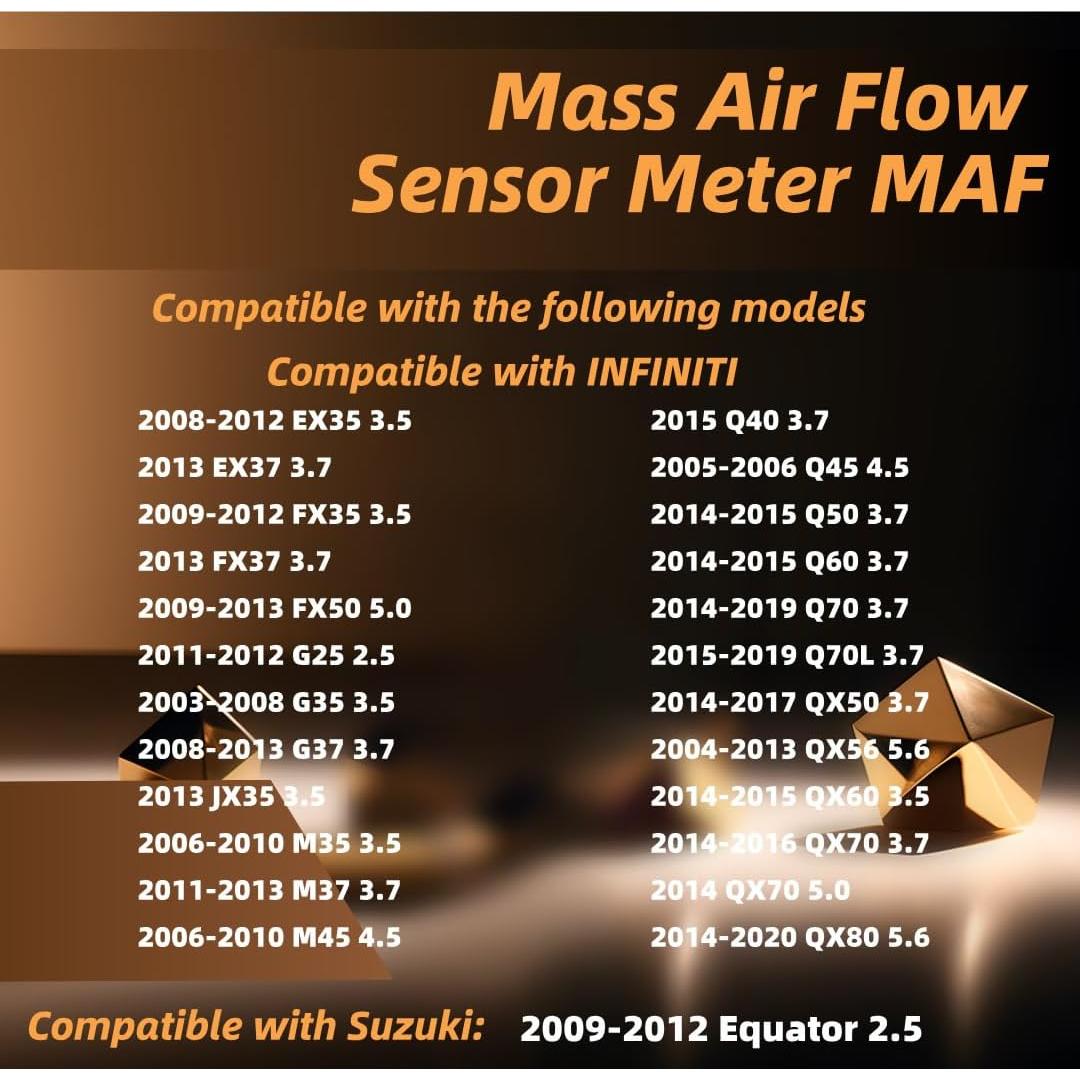 Sensor de Flujo de Aire Masivo MAF Engine Dancer 22680-7S000