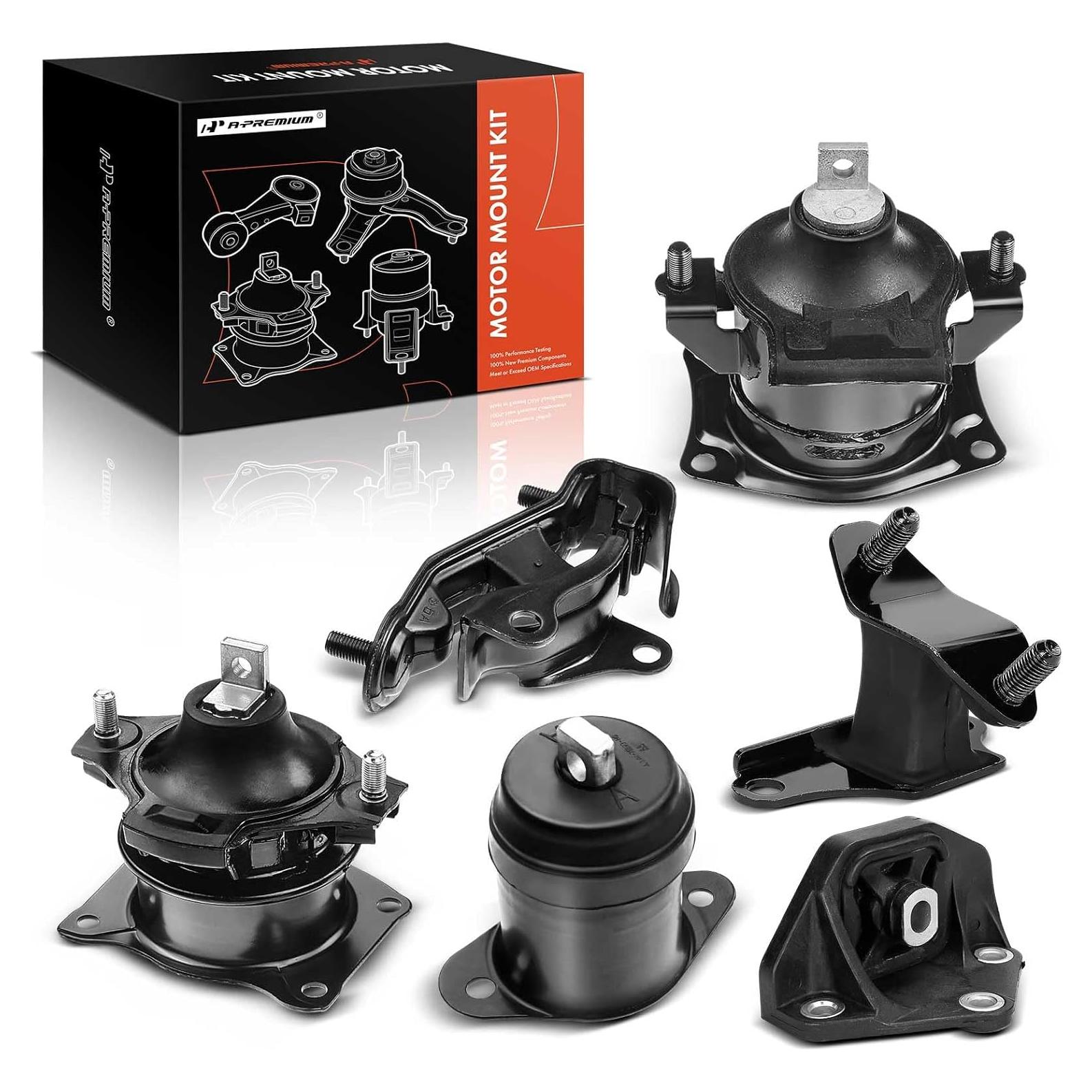 Juego de Soportes de Motor A-Premium para Honda Accord 2003-2007 V6