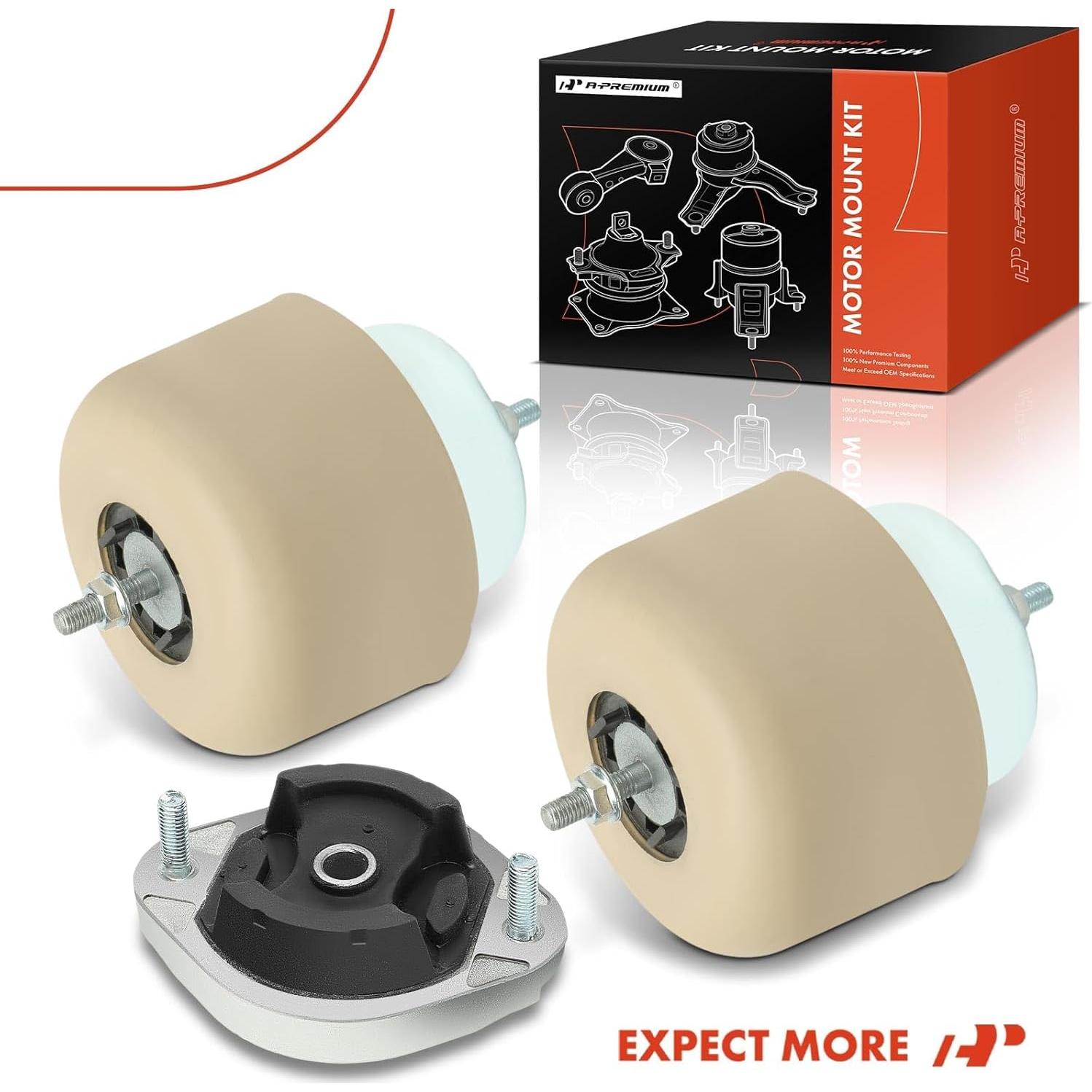 Juego de Montajes de Motor A-Premium 3 Piezas Audi A4 3.0L