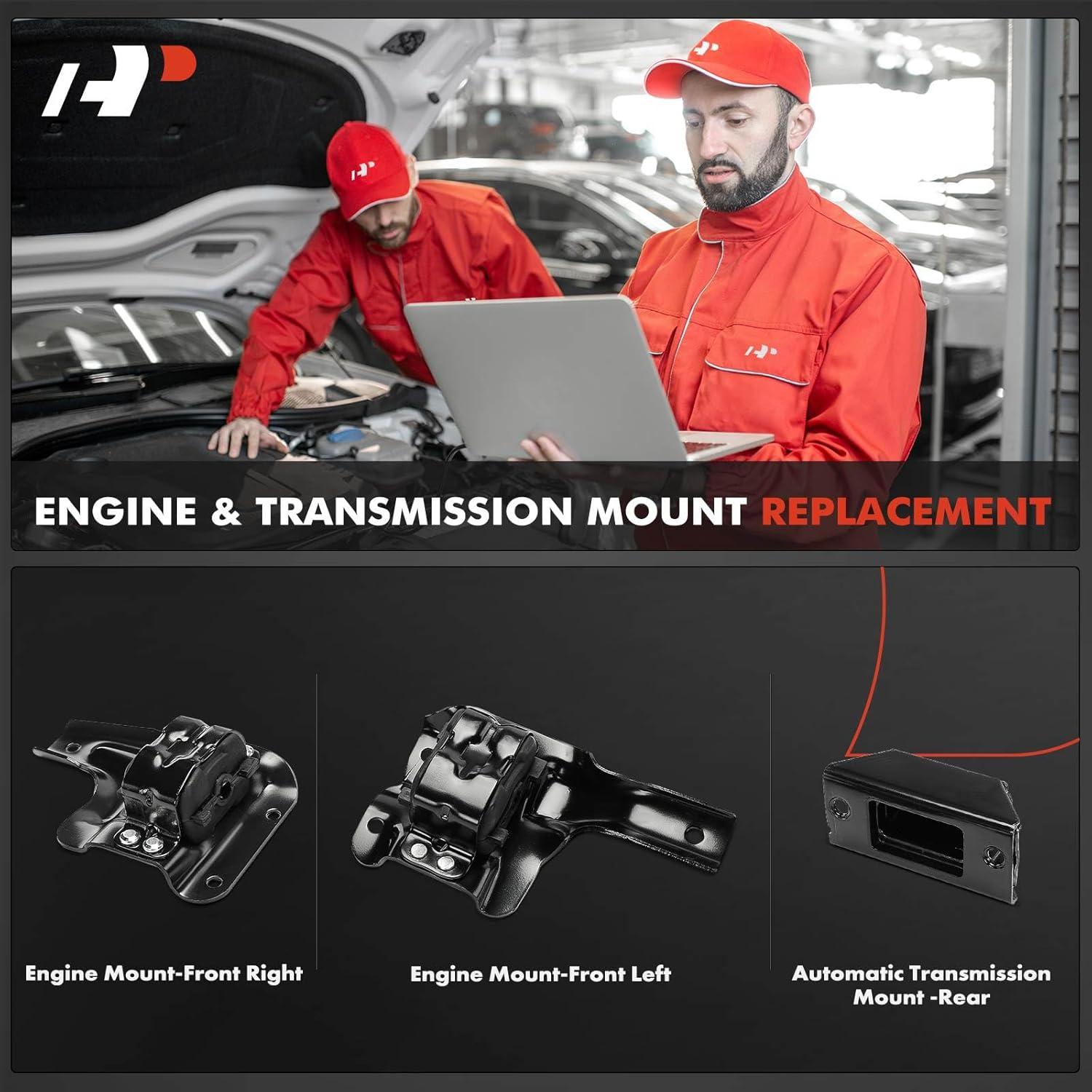 Juego de Montajes de Motor A-Premium 3 Piezas Ford 4WD