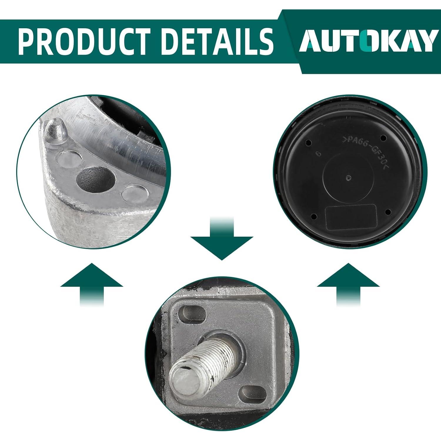 Soporte de Motor AUTOKAY 2 Pcs Compatible con BMW 128i 325i 328i 335i