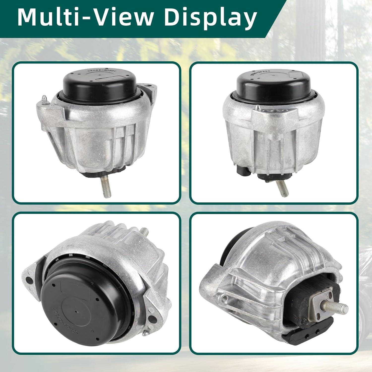 Soporte de Motor AUTOKAY 2 Pcs Compatible con BMW 128i 325i 328i 335i