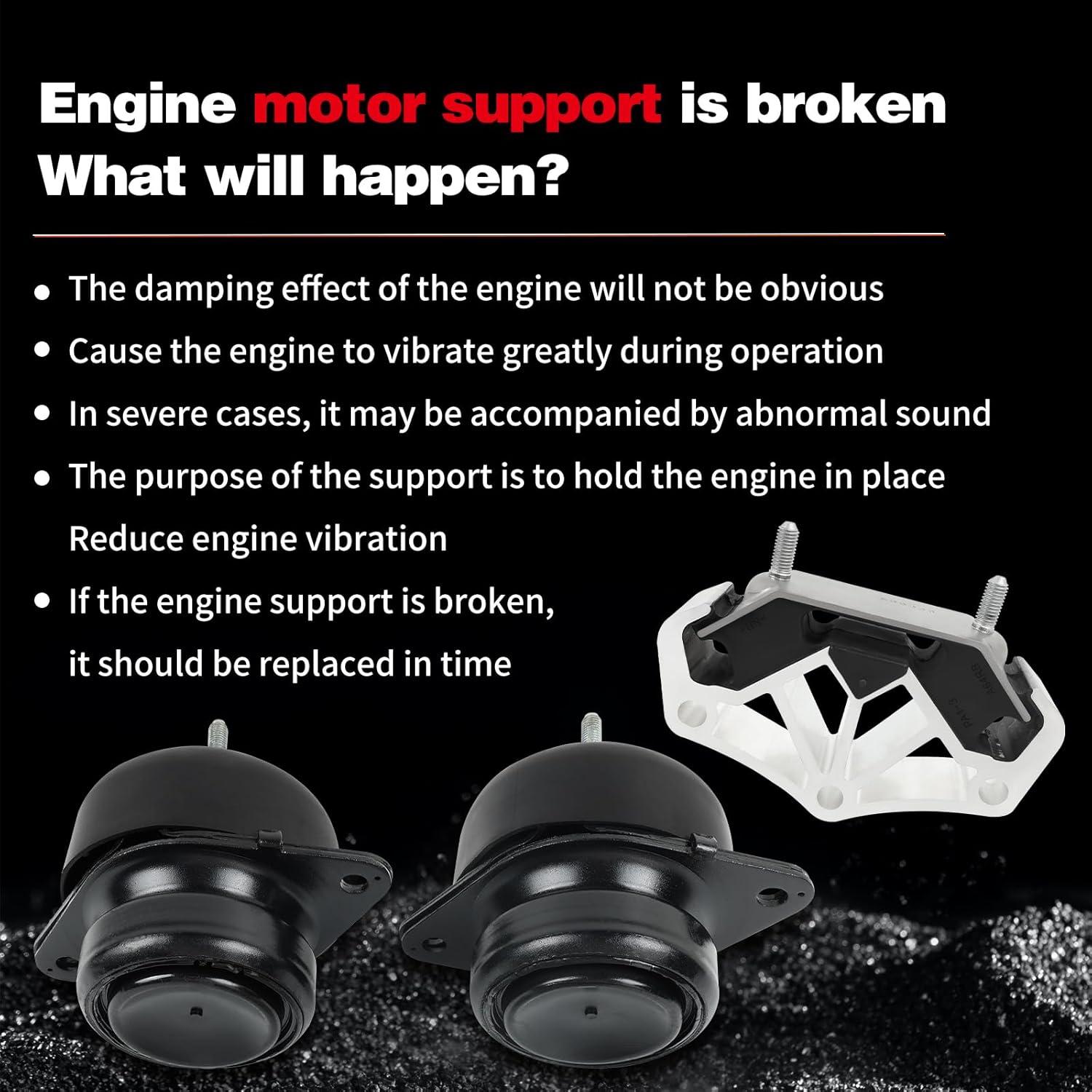 Soporte de Motor y Transmisión YHDDZH para Mustang 2011-2022