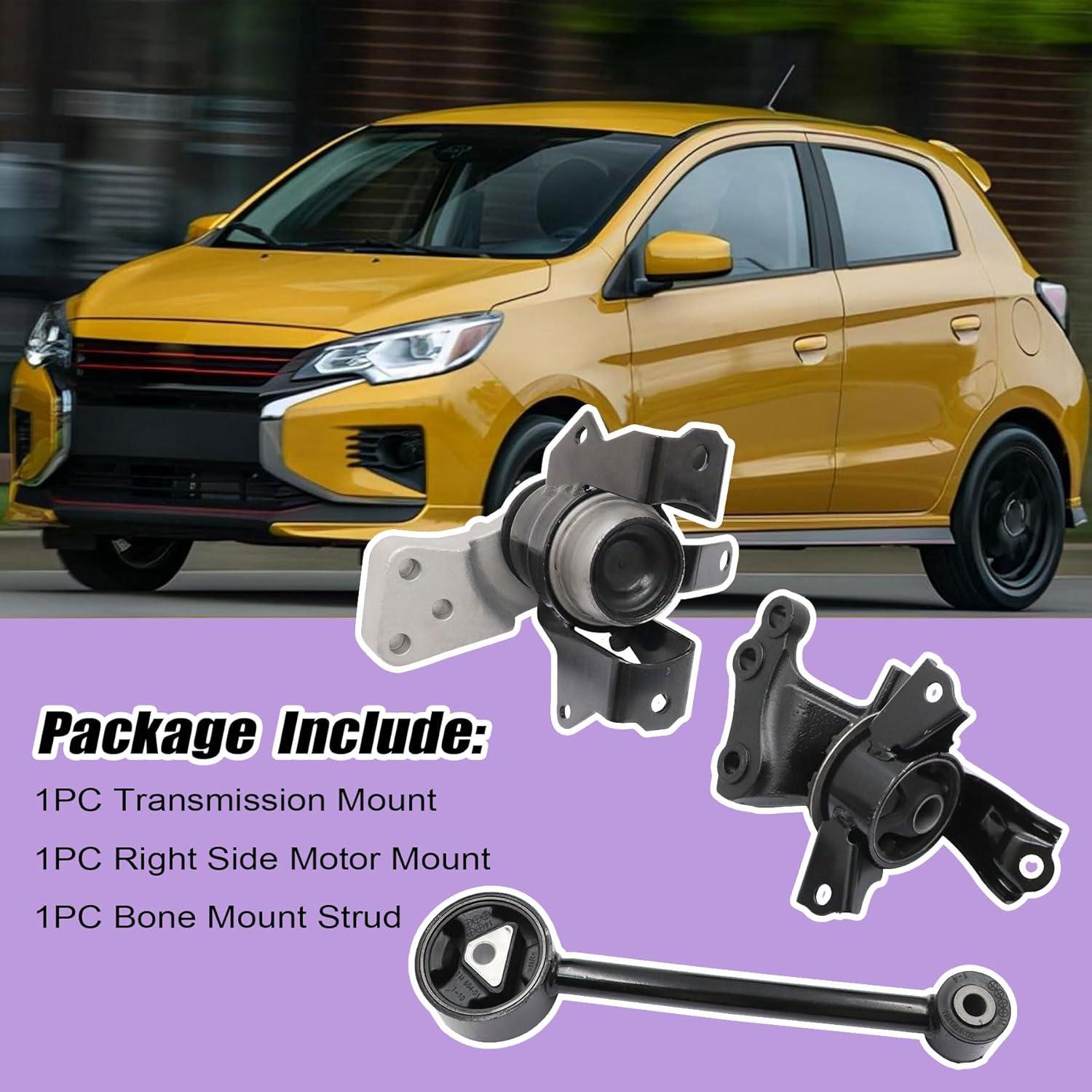 Kit de Montaje de Motor XQSMWF para Mitsubishi Mirage 2014-2022