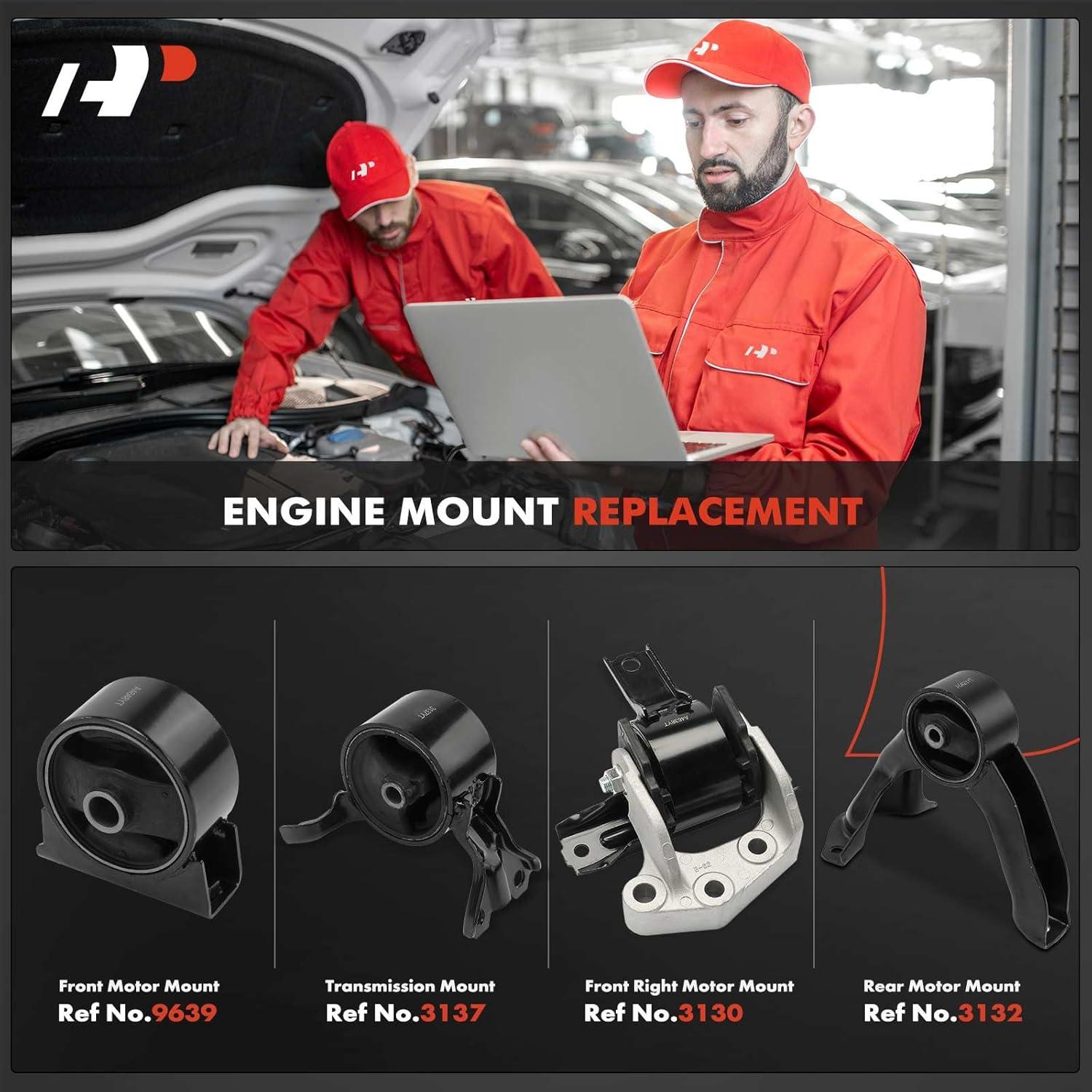 Kit de Montaje Motor y Transmisión A-Premium para Outlander 2007-2013