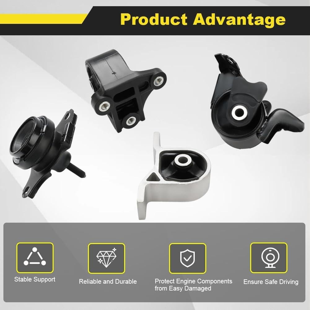 Soporte de Motor Honda Civic 1.7L Automático 2001-2005