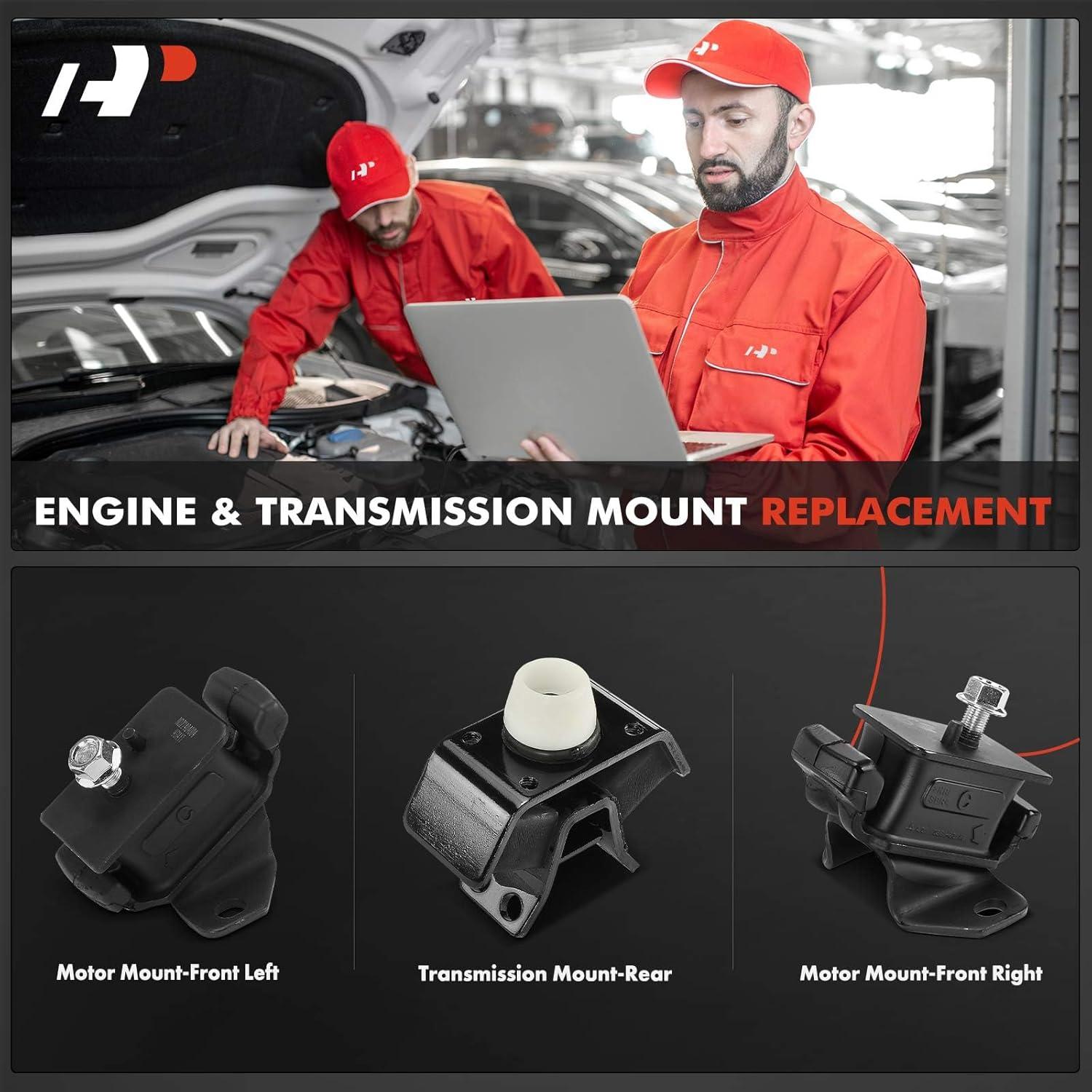 Juego de Montajes de Motor y Transmisión A-Premium 3 Piezas Toyota 4Runner 1999-2002