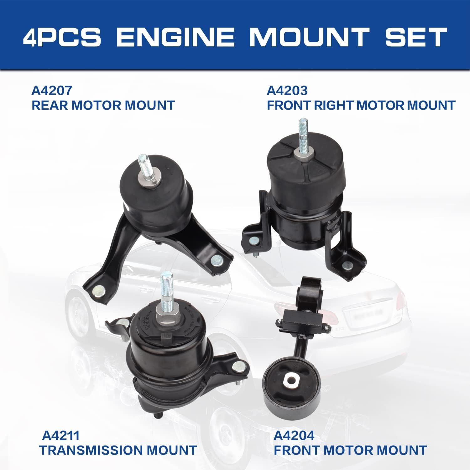 Soportes de Motor y Transmisión Loongrie para Camry y Solara 2.4L