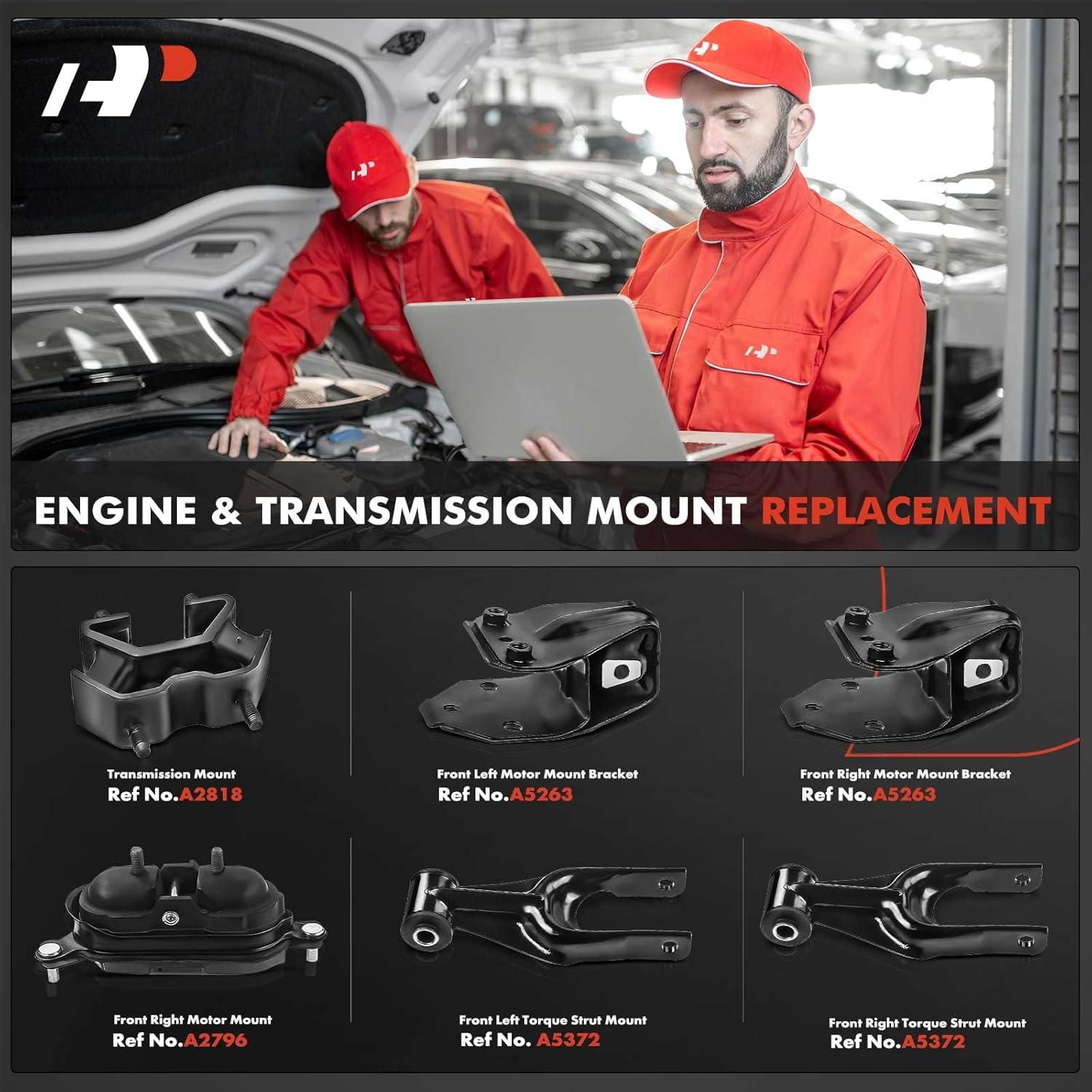 Kit de Montaje Motor y Transmisión A-Premium para Chevrolet