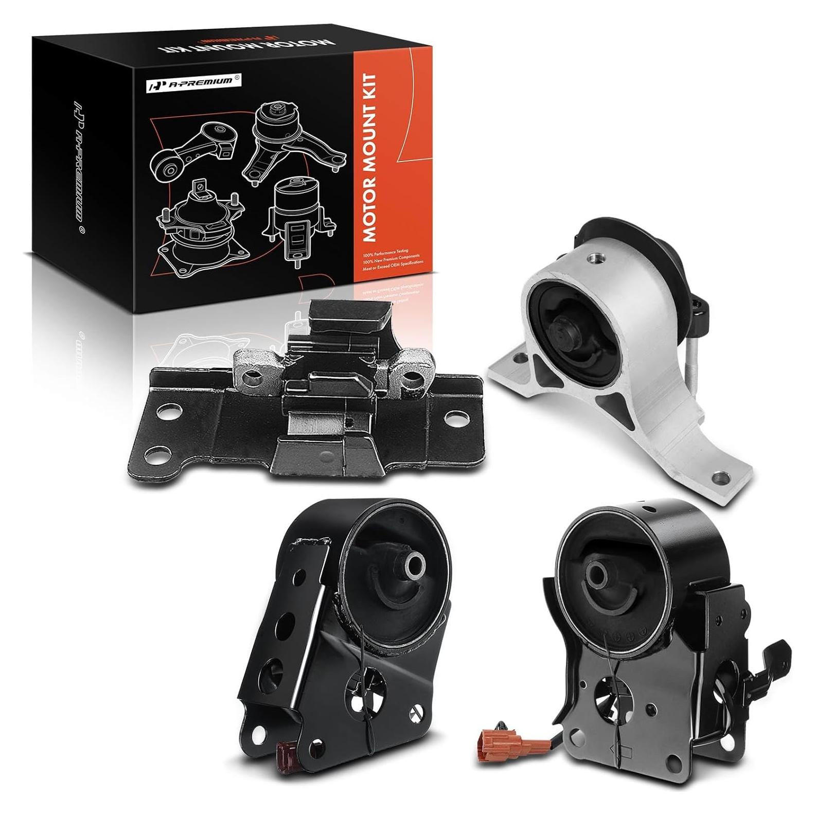 Juego de Montajes de Motor y Transmisión 4PCS A-Premium para Nissan