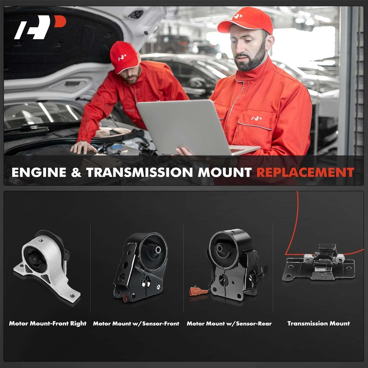 Juego de Montajes de Motor y Transmisión 4PCS A-Premium para Nissan