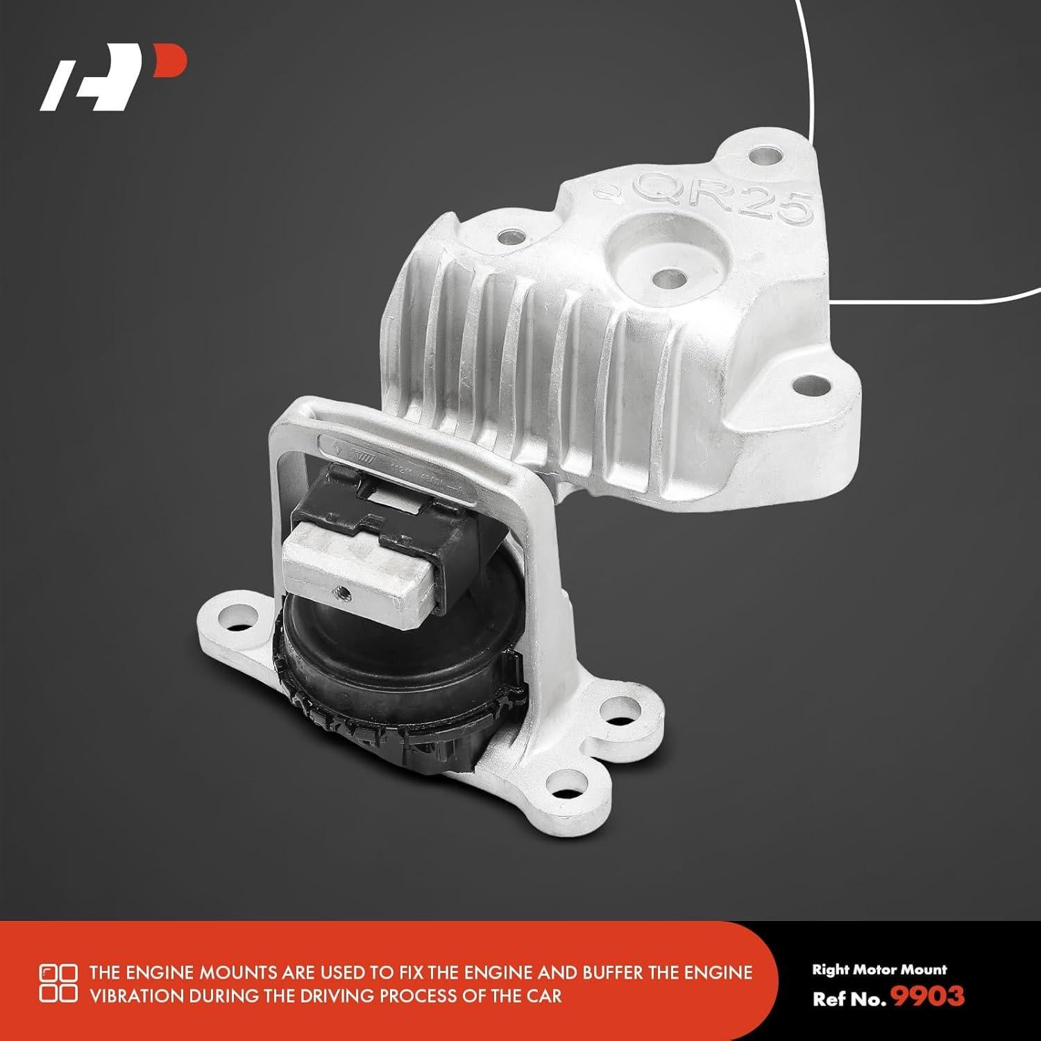 Juego de Montajes de Motor A-Premium 3 Piezas para Nissan y Renault